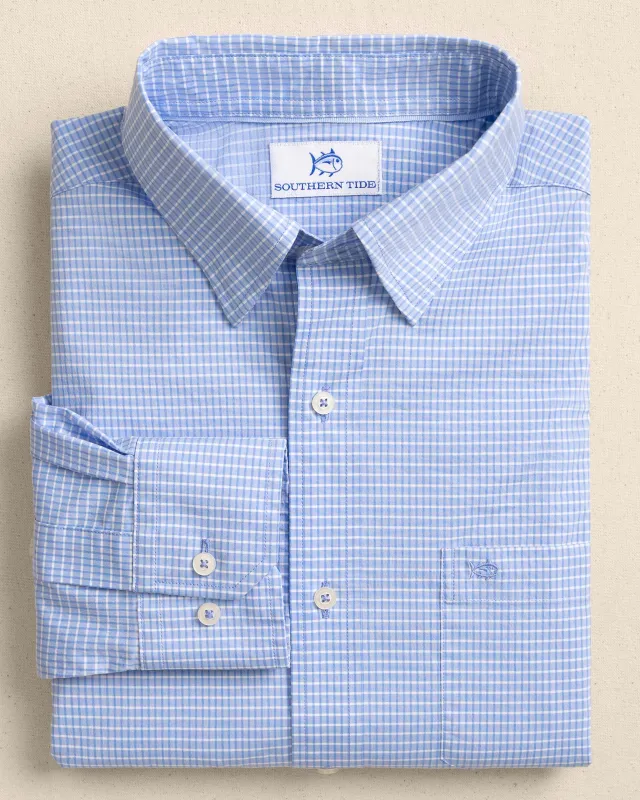 Crofton Plaid Charleston Sport Shirt sold by Southern Tide