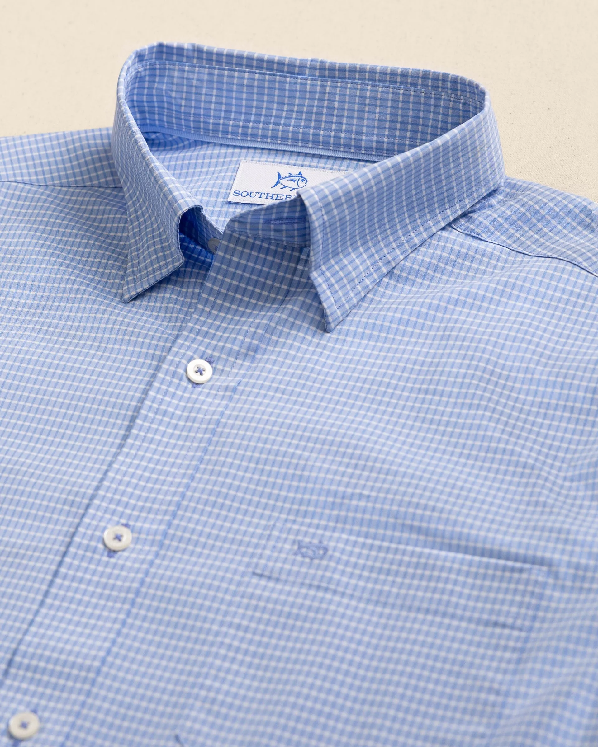 Crofton Plaid Charleston Sport Shirt sold by Southern Tide product image thumbnail 2