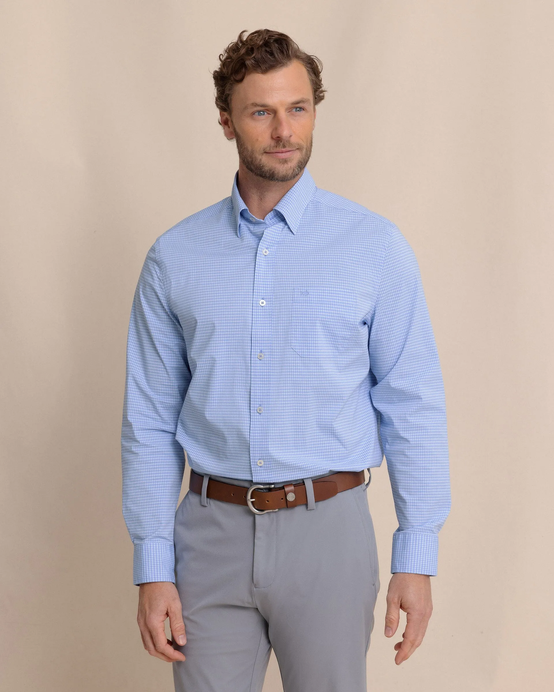 Crofton Plaid Charleston Sport Shirt sold by Southern Tide product image thumbnail 3