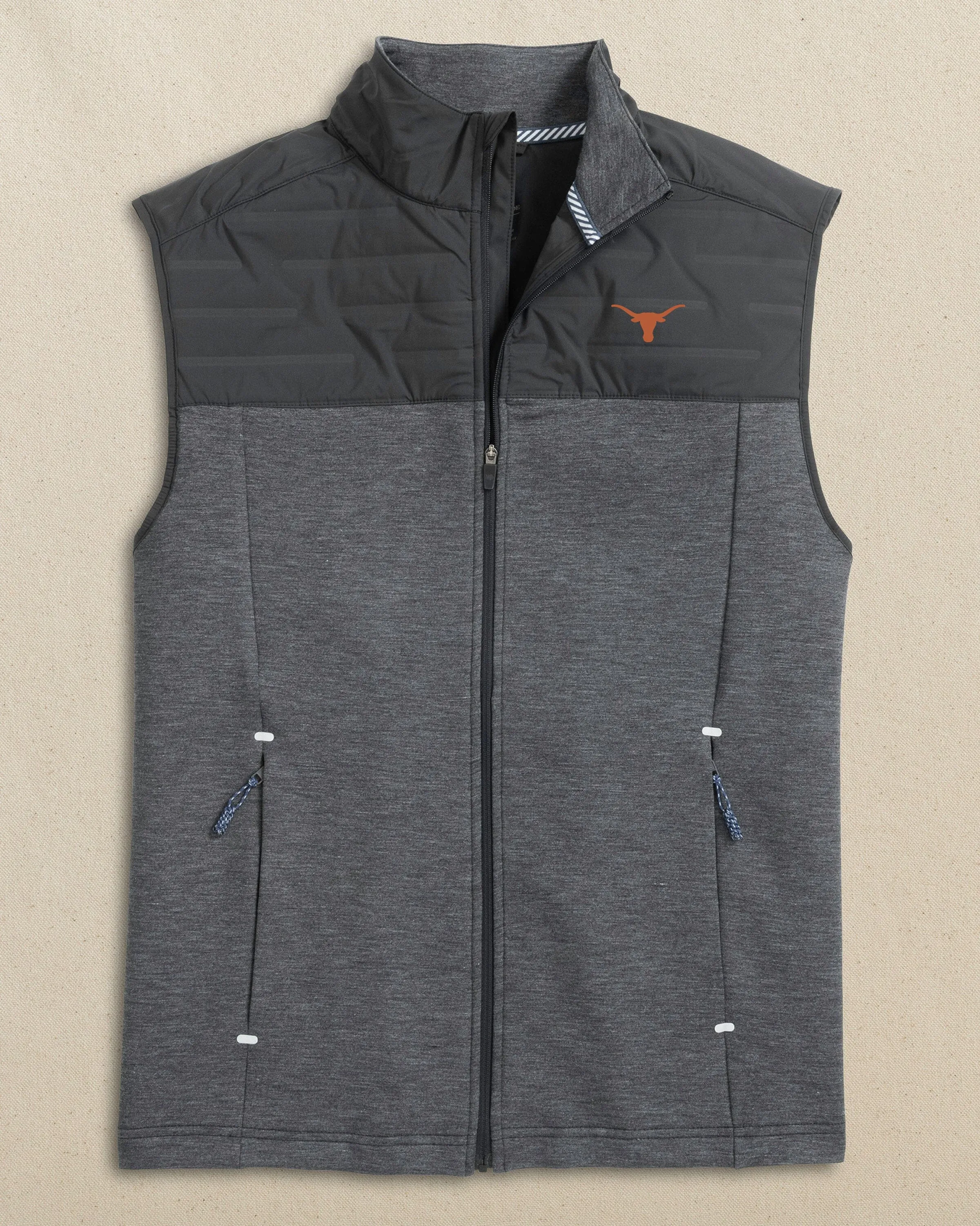 Texas Longhorns Coligny Quilted Vest sold by Southern Tide