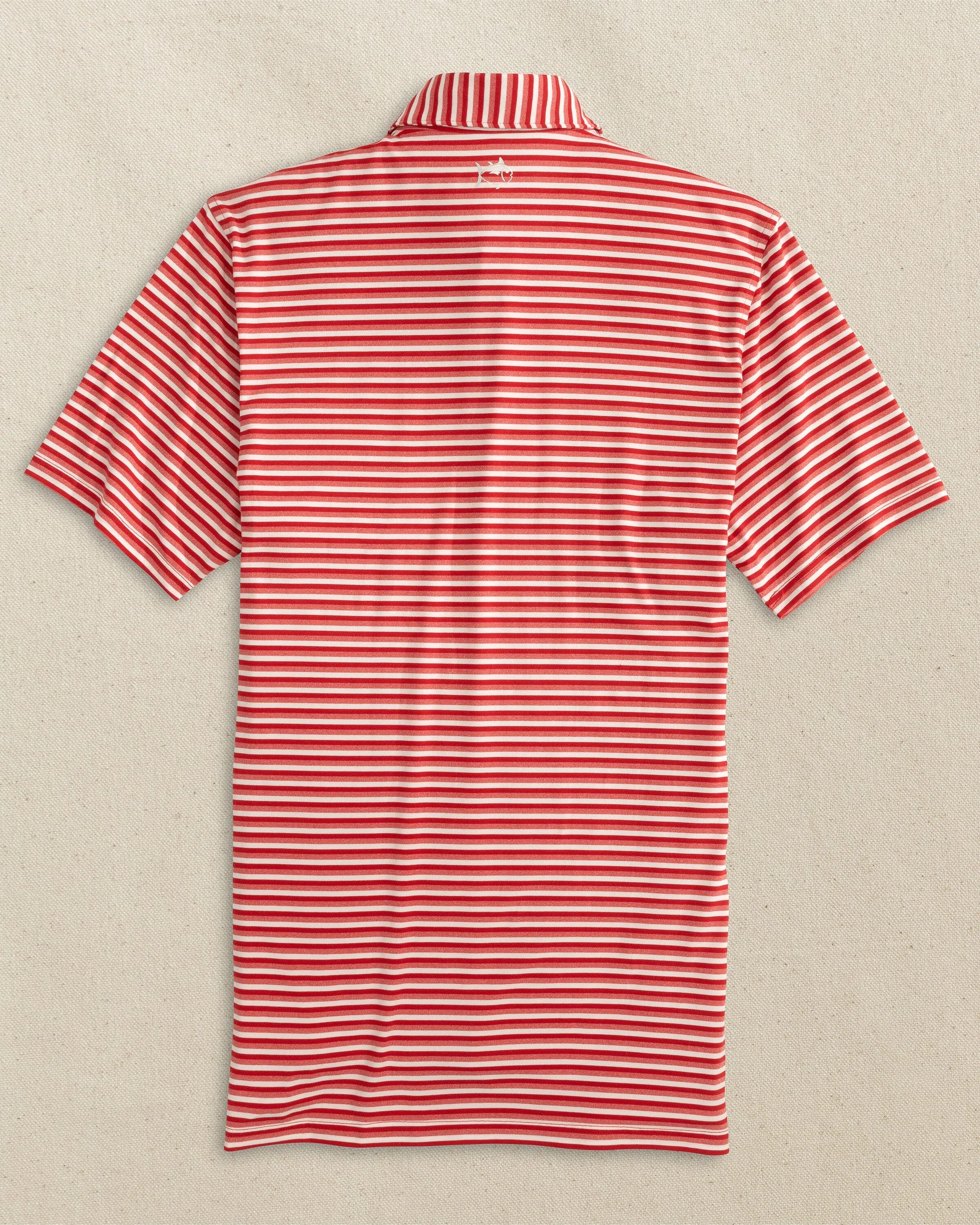 Georgia Bulldogs Oval G Heather Stripe Polo sold by Southern Tide product image thumbnail 2