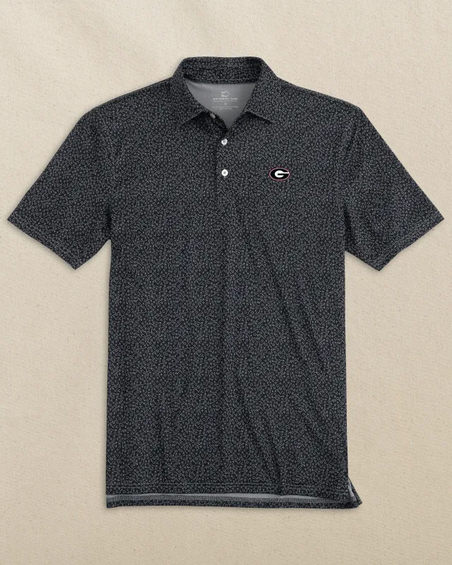 Georgia Bulldogs Oval G Driver Gameplay Polo sold by Southern Tide