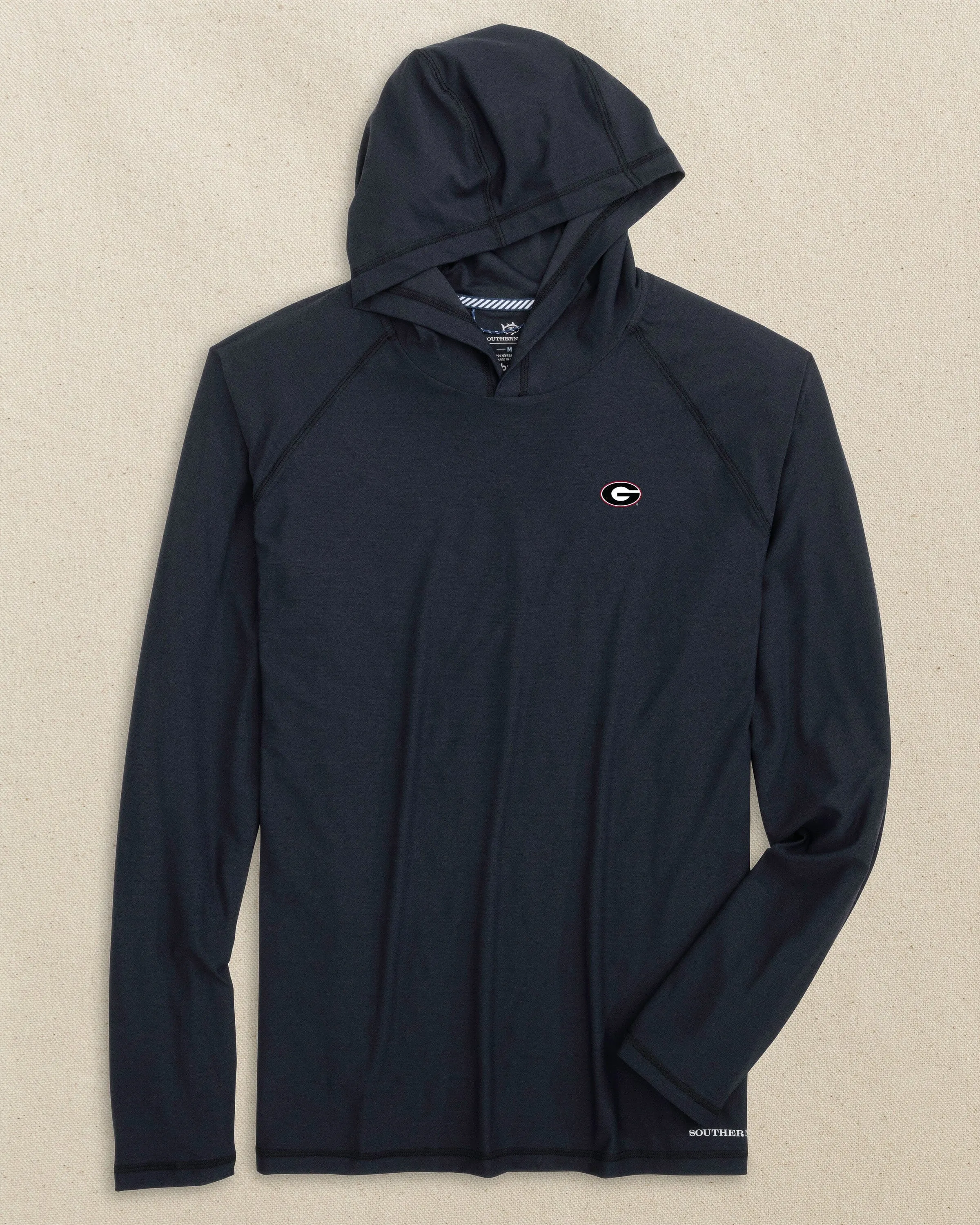 Georgia Bulldogs Oval G brrr°®-illiant Performance Hoodie sold by Southern Tide product image thumbnail 2