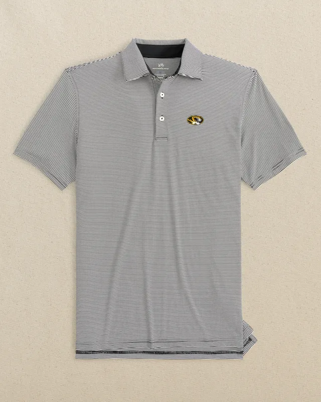 Missouri Tigers brrr°®-eeze Meadowbrook Stripe Polo sold by Southern Tide