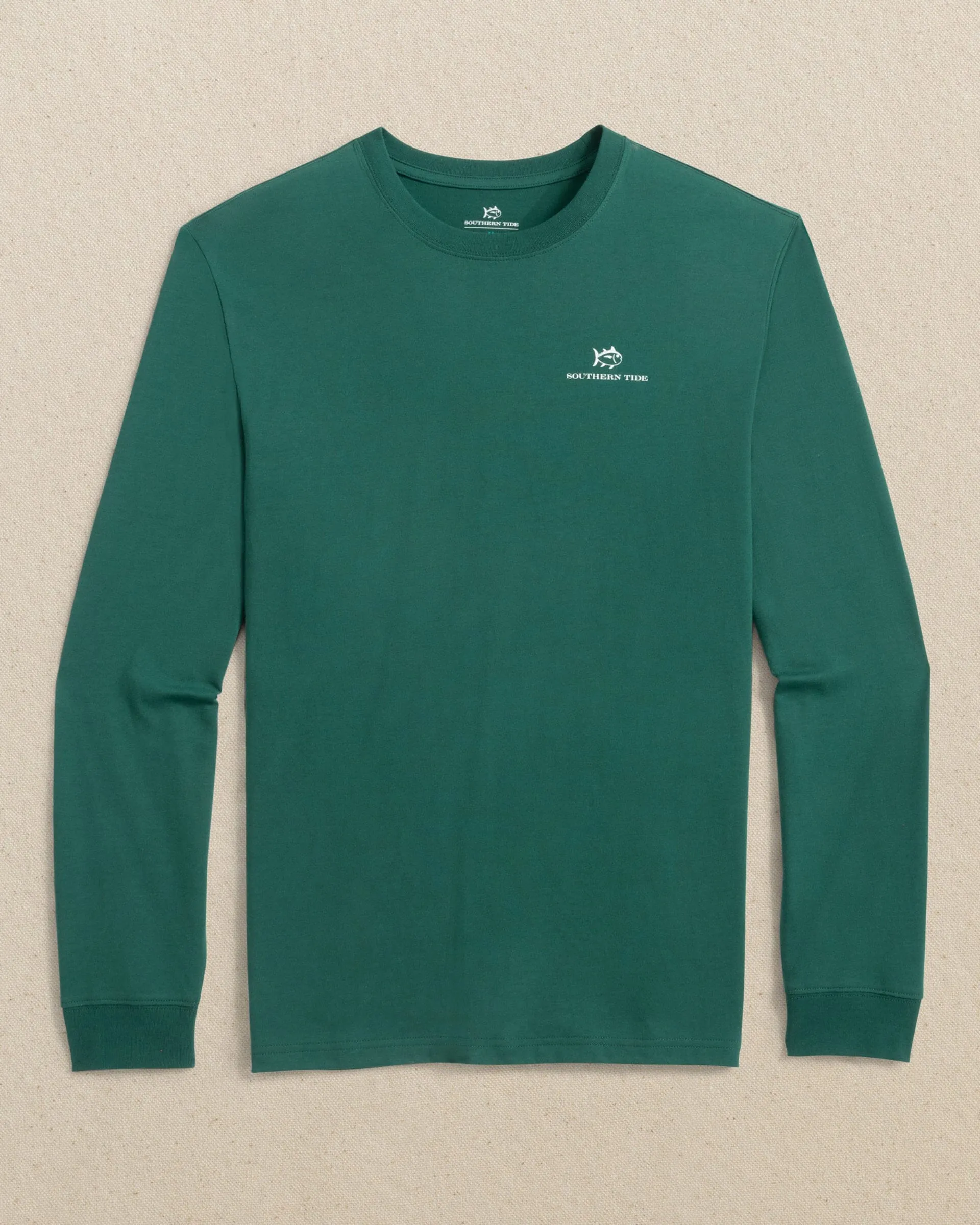 Club Car Santa Long Sleeve T-Shirt sold by Southern Tide product image thumbnail 3