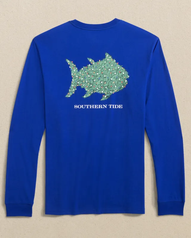 Skipjack Lights Long Sleeve T-Shirt sold by Southern Tide