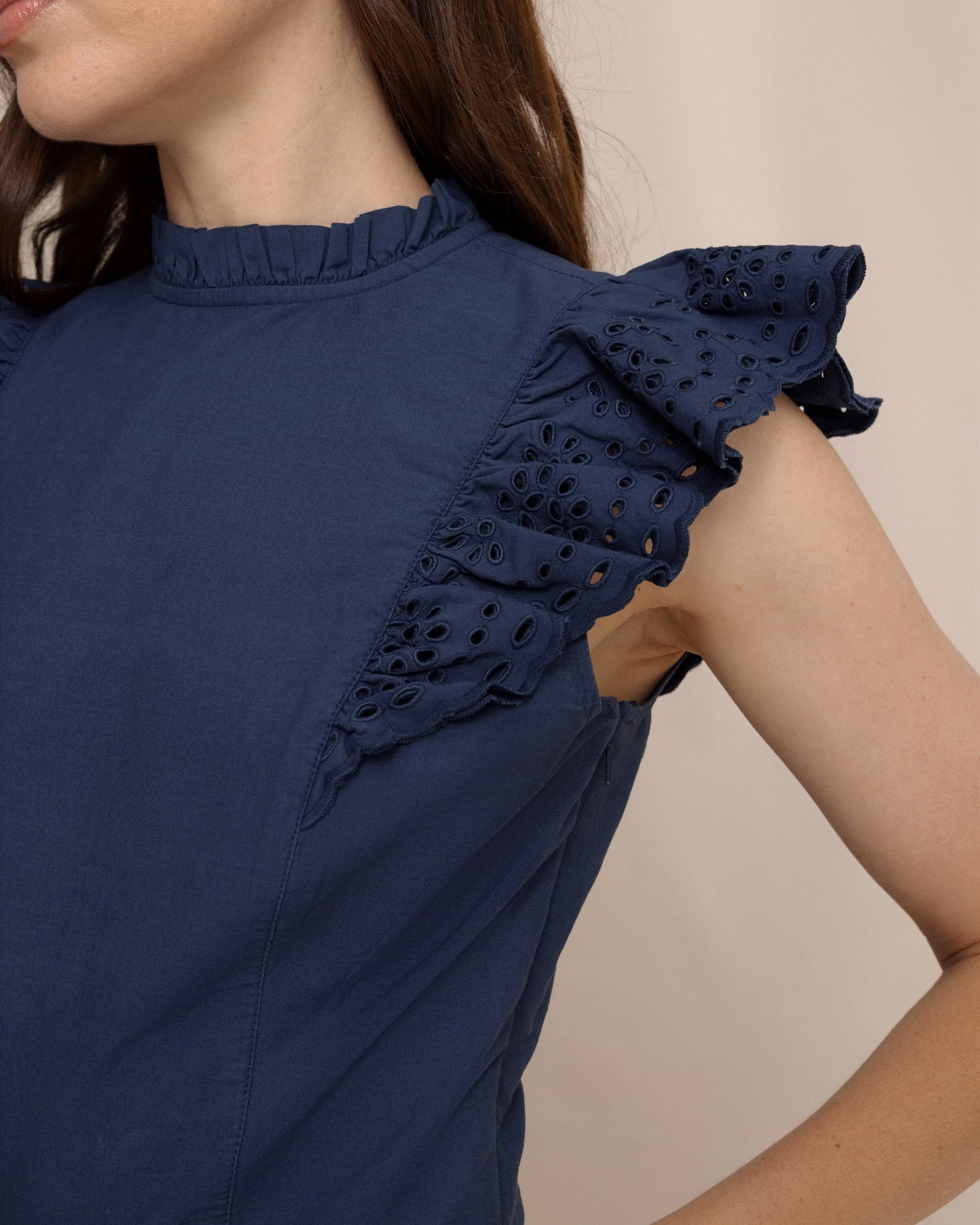 Rebekah Eyelet Midi Dress sold by Southern Tide product image thumbnail 4