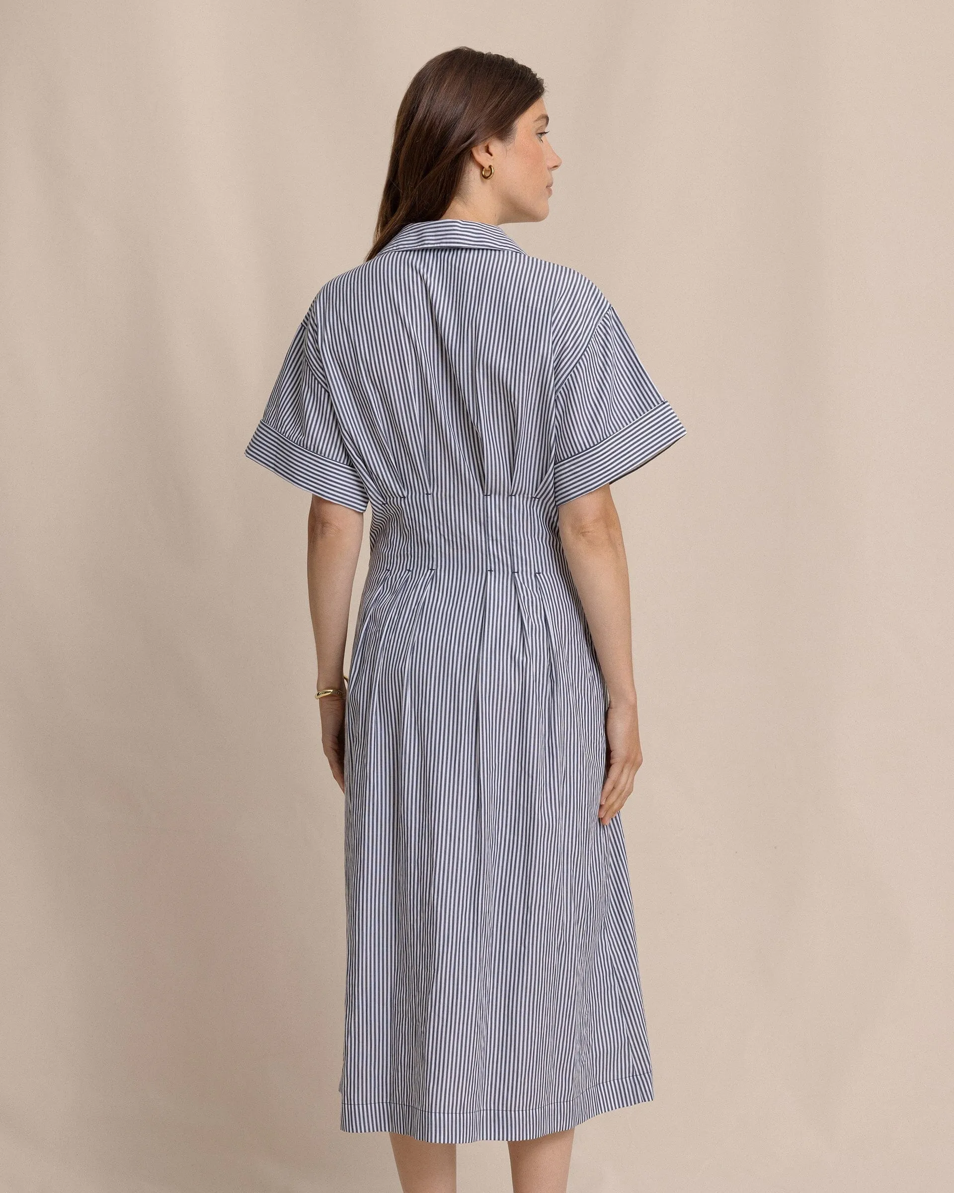 Bobbie Tucked Waist Shirtdress sold by Southern Tide product image thumbnail 2