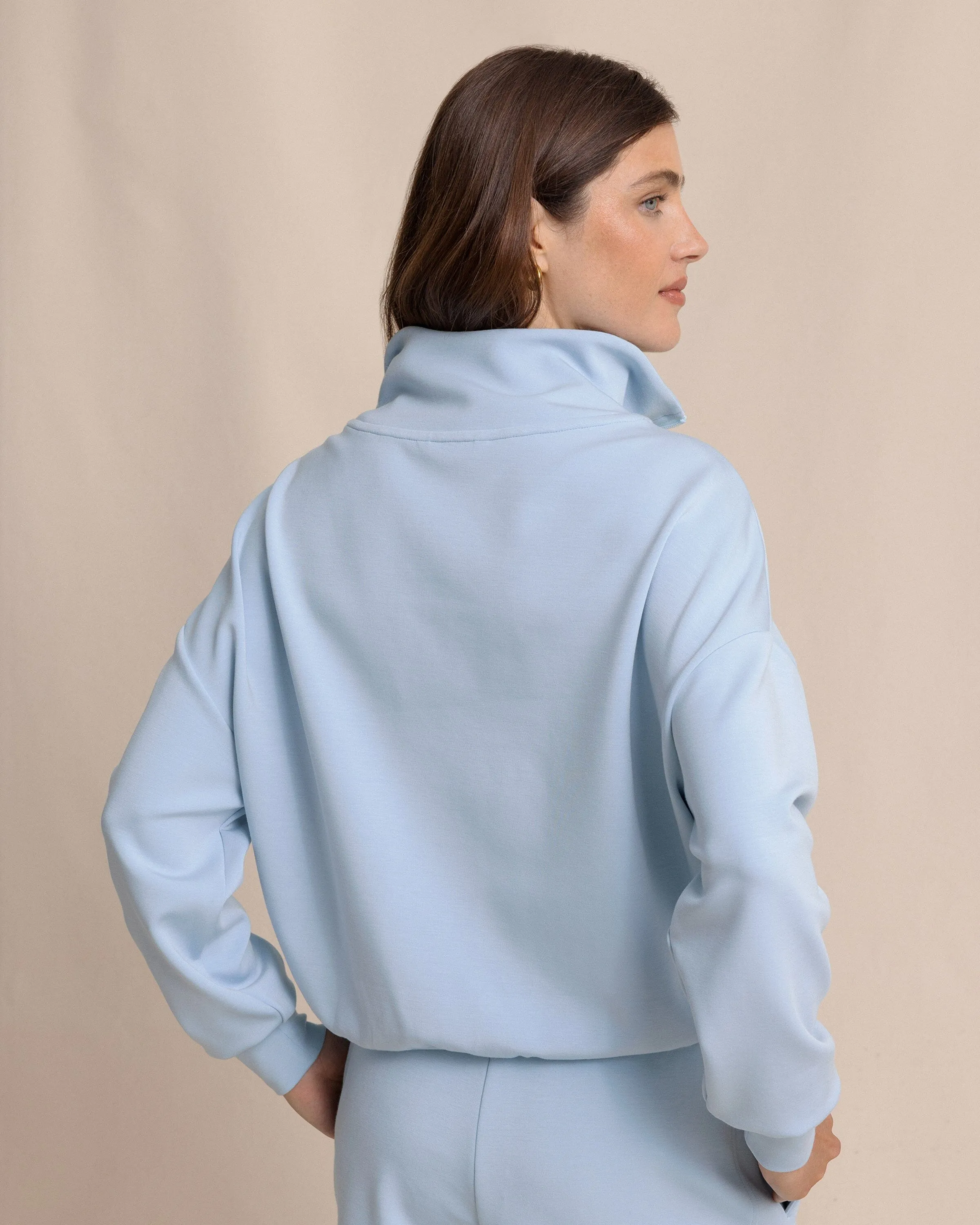 Danielle Luxe Lounge Quarter Zip sold by Southern Tide product image thumbnail 2