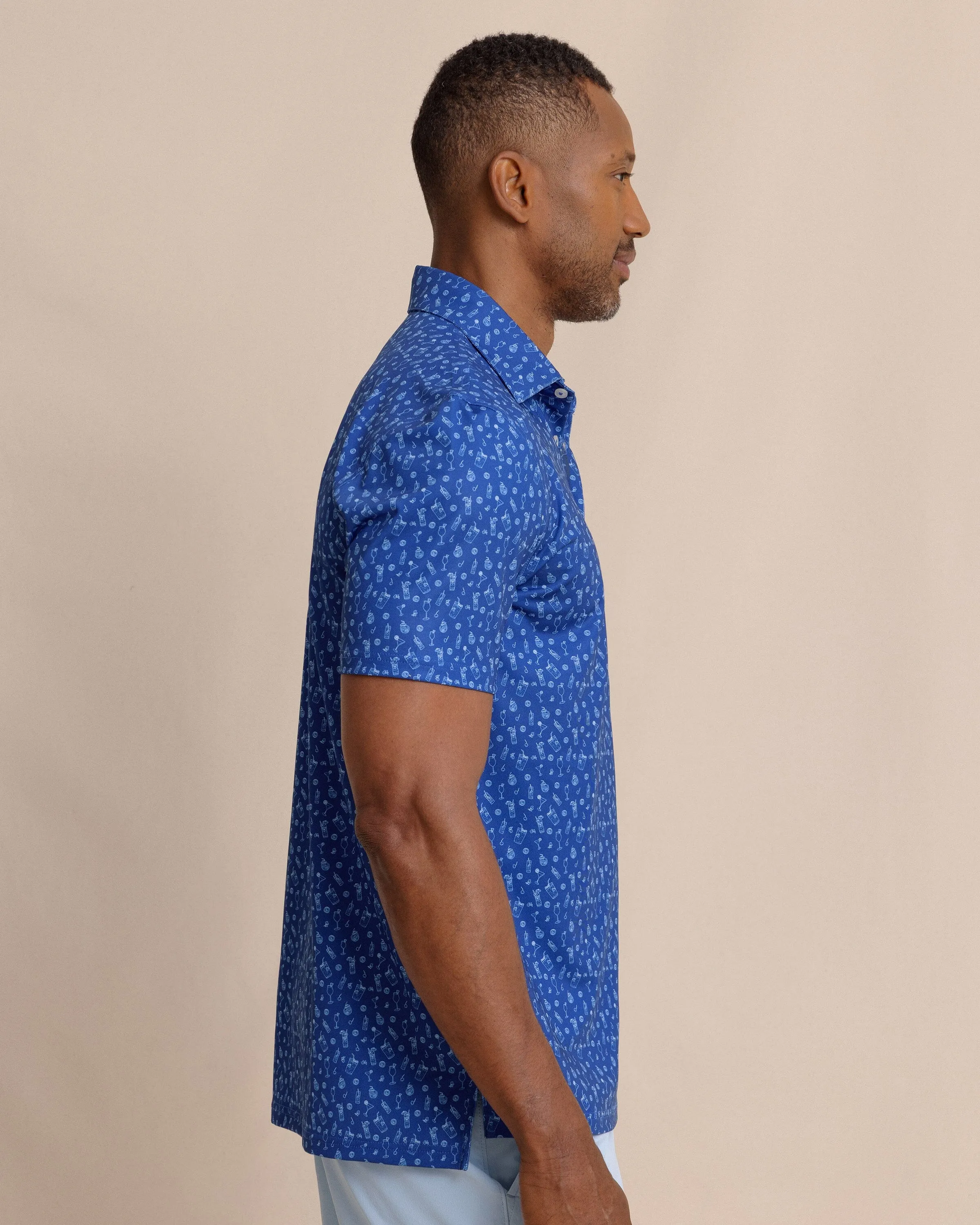 Driver Pour Decisions Printed Polo sold by Southern Tide product image thumbnail 4