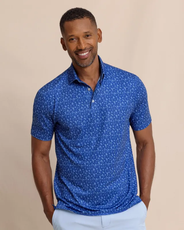 Driver Pour Decisions Printed Polo sold by Southern Tide