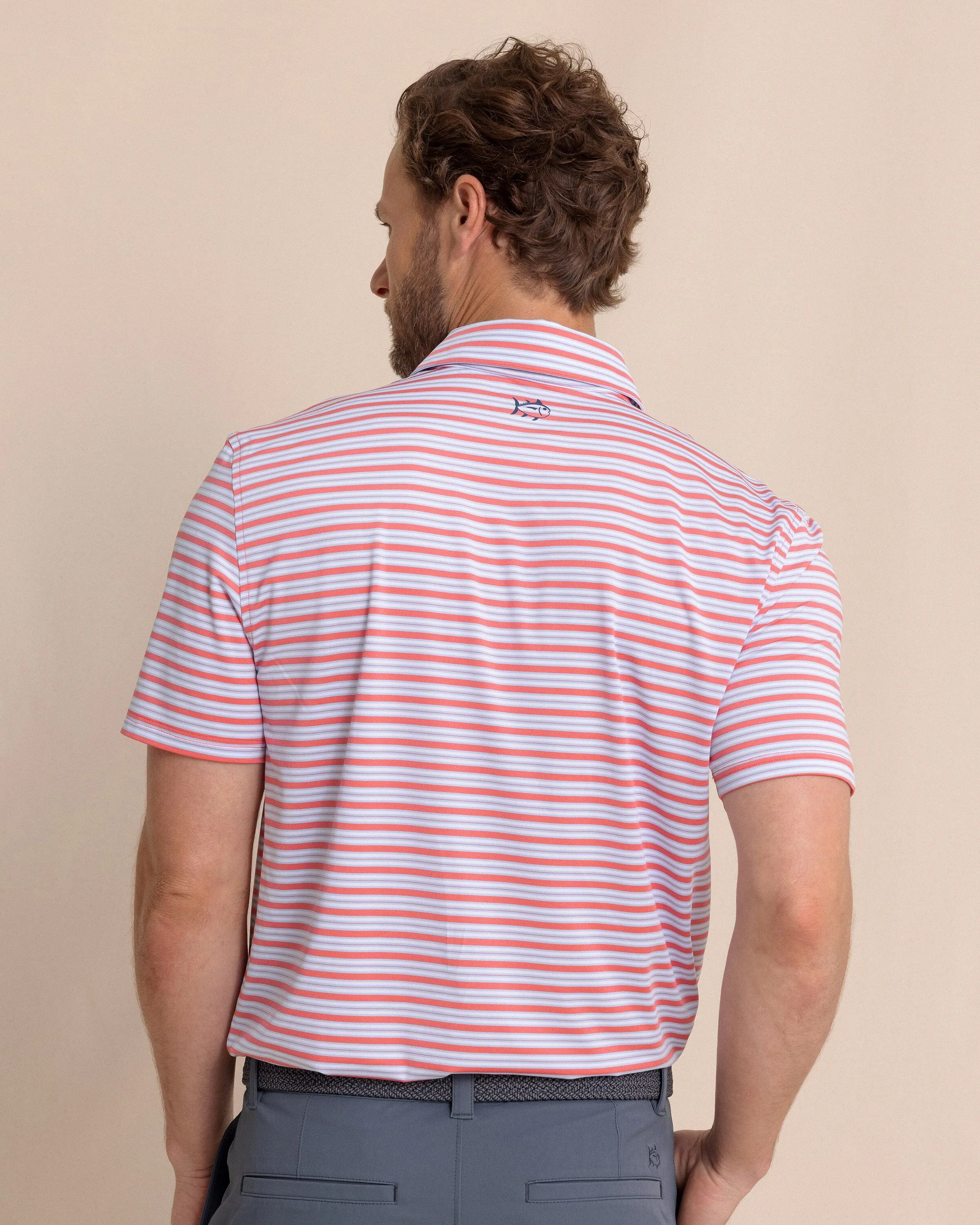 Driver Ocean Hill Stripe Polo sold by Southern Tide product image thumbnail 5