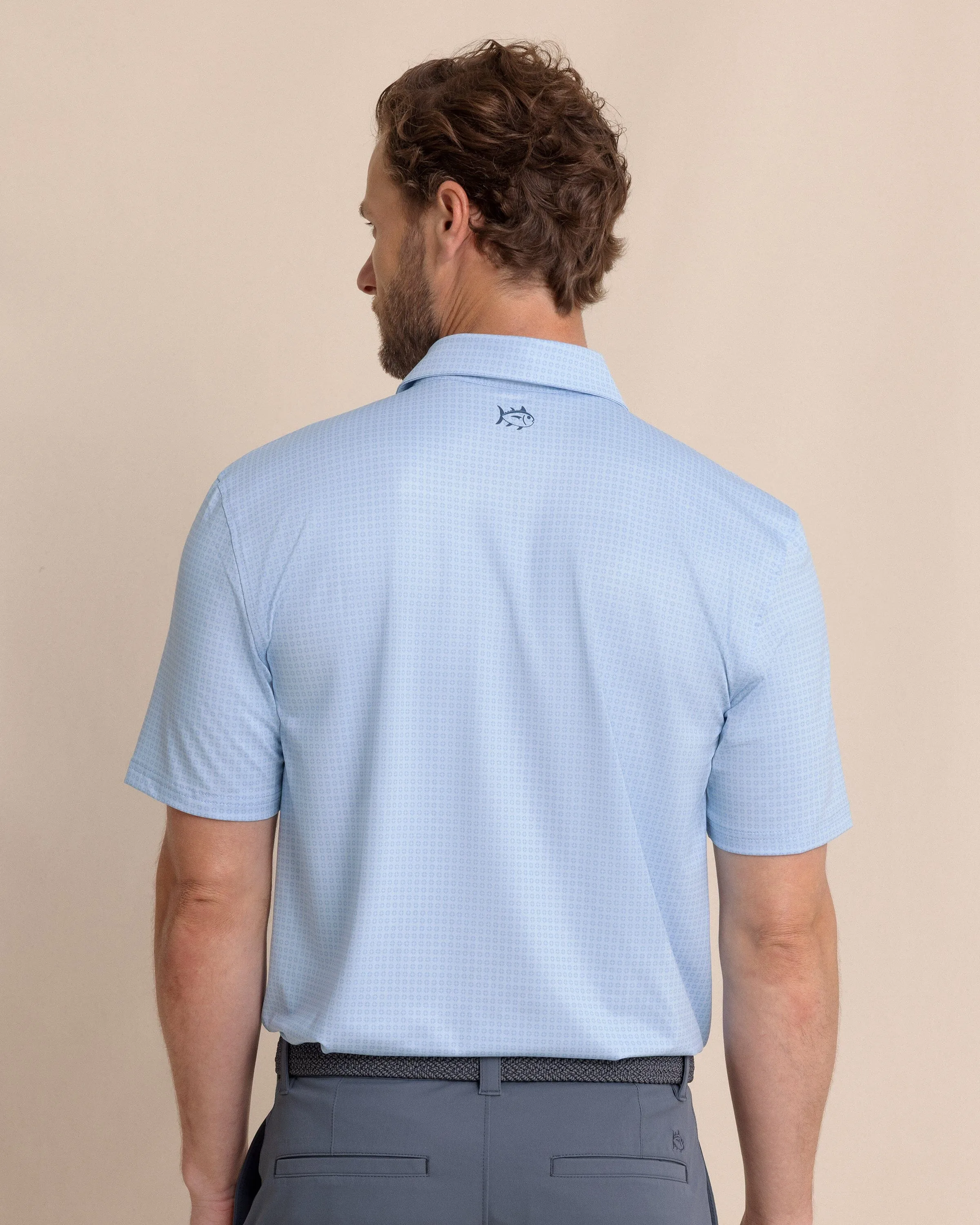 Driver Spring Geo Printed Polo sold by Southern Tide product image thumbnail 5