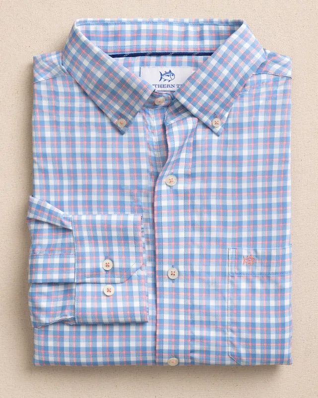 Sunset Harbor brrr°® Intercoastal Sport Shirt sold by Southern Tide