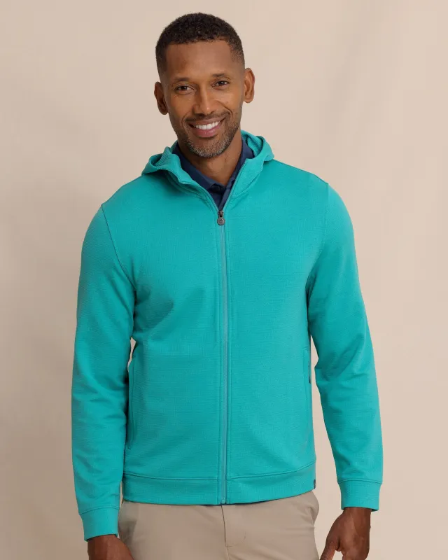 Schooner Full-Zip Hoodie - Spruce Shade sold by Southern Tide