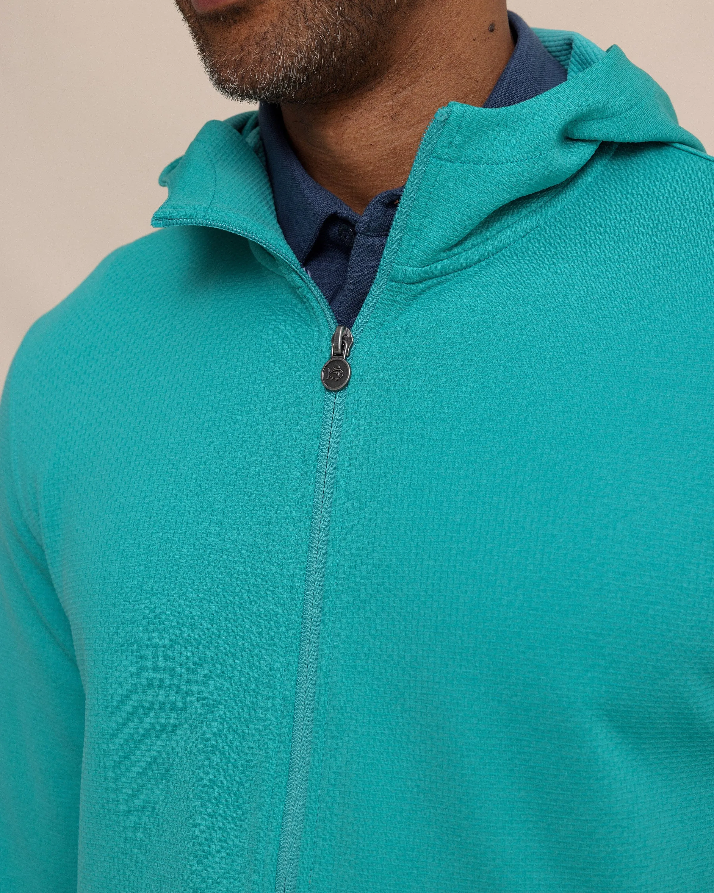 Schooner Full-Zip Hoodie - Spruce Shade sold by Southern Tide product image thumbnail 2