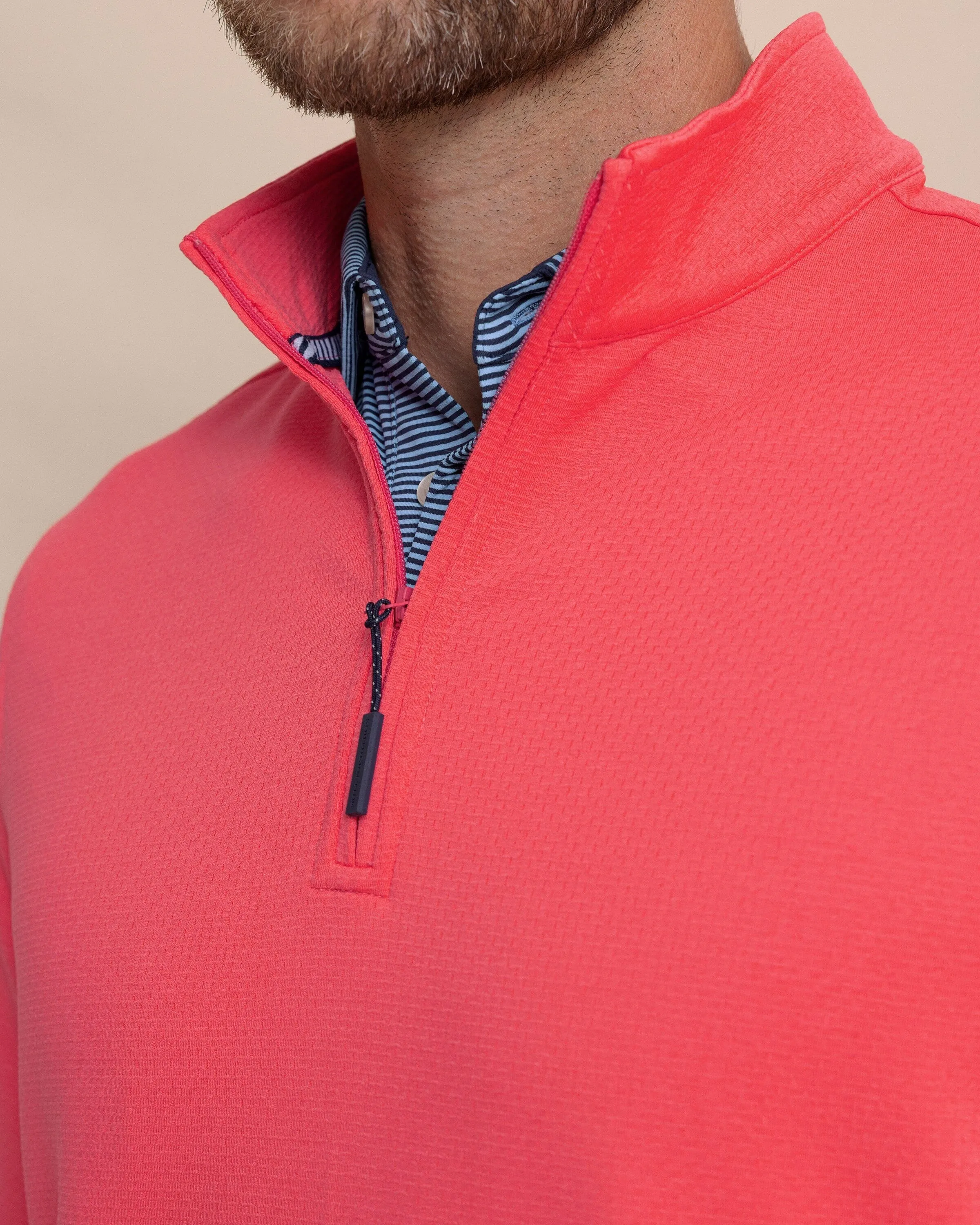 Schooner Quarter Zip - Snapper sold by Southern Tide product image thumbnail 2