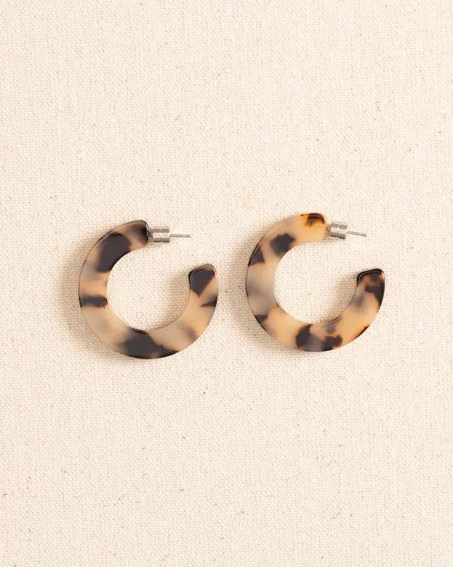 Kate Hoop Earrings made by Southern Tide