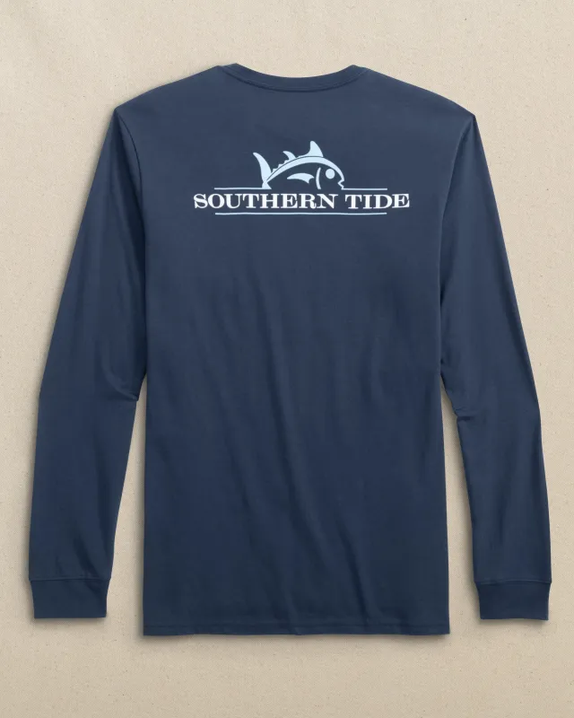 Retro Original Skipjack Long Sleeve T-Shirt sold by Southern Tide