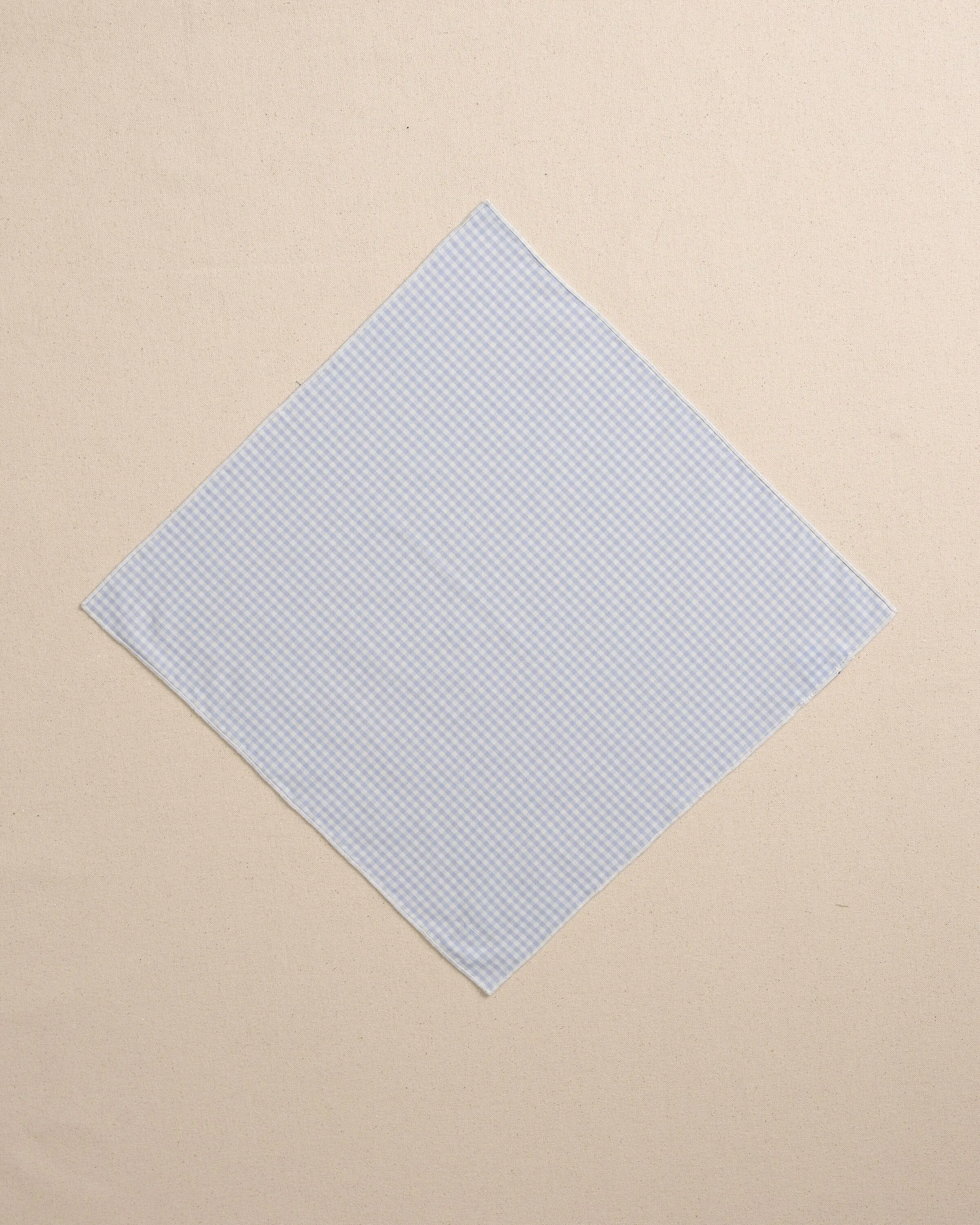 Blue Gingham Pocket Square sold by Southern Tide