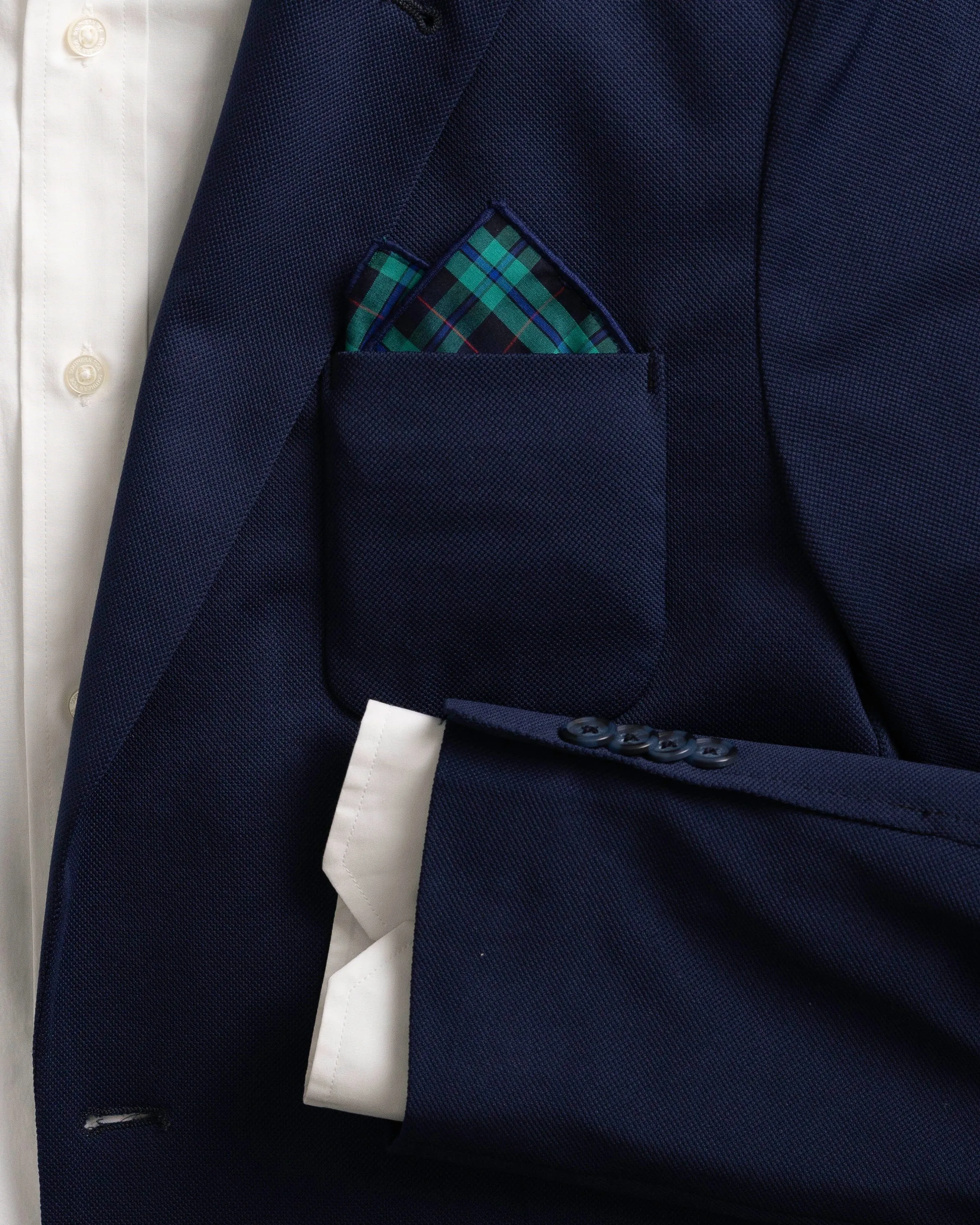 Macleod Tartan Pocket Square sold by Southern Tide product image thumbnail 2