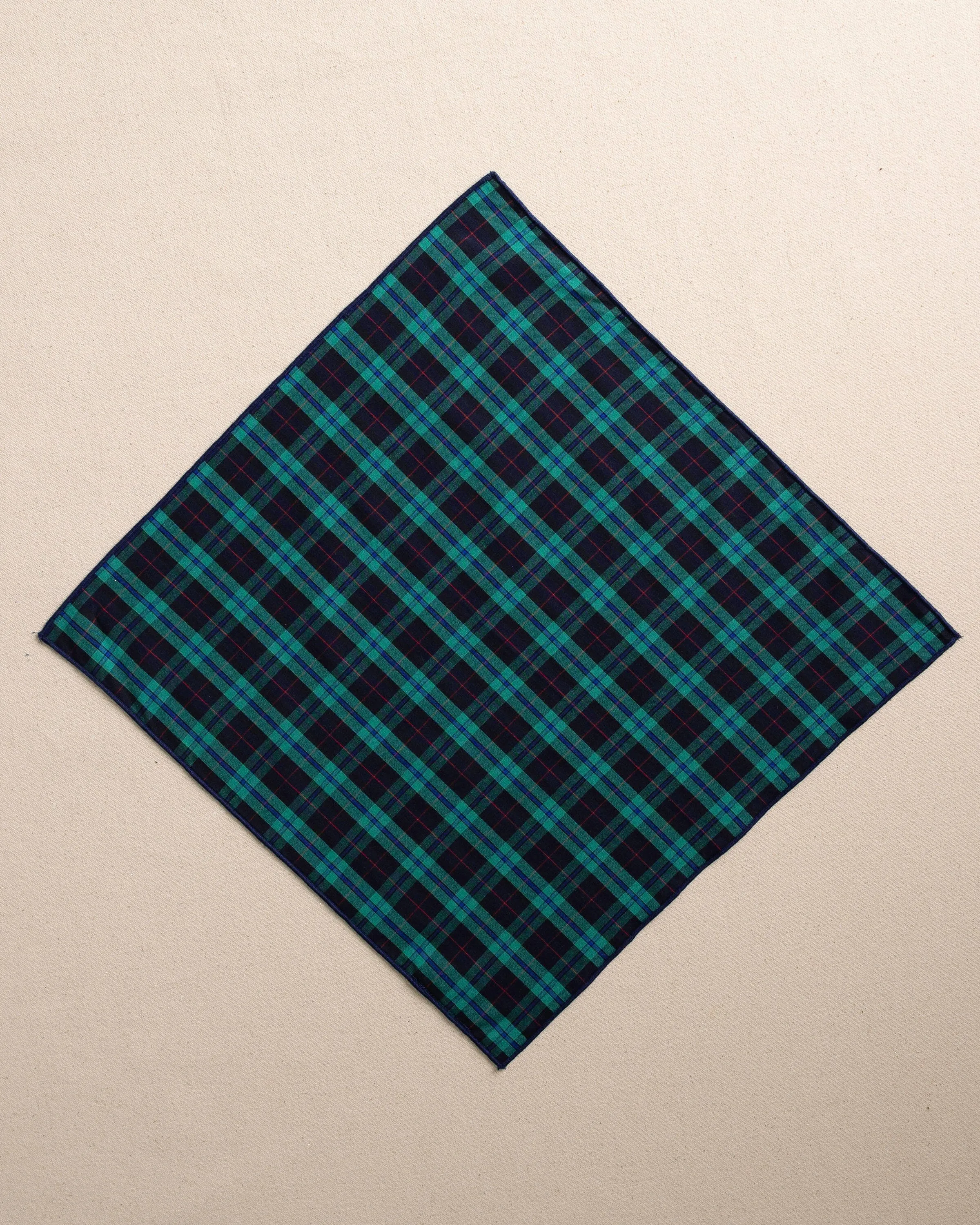 Macleod Tartan Pocket Square sold by Southern Tide
