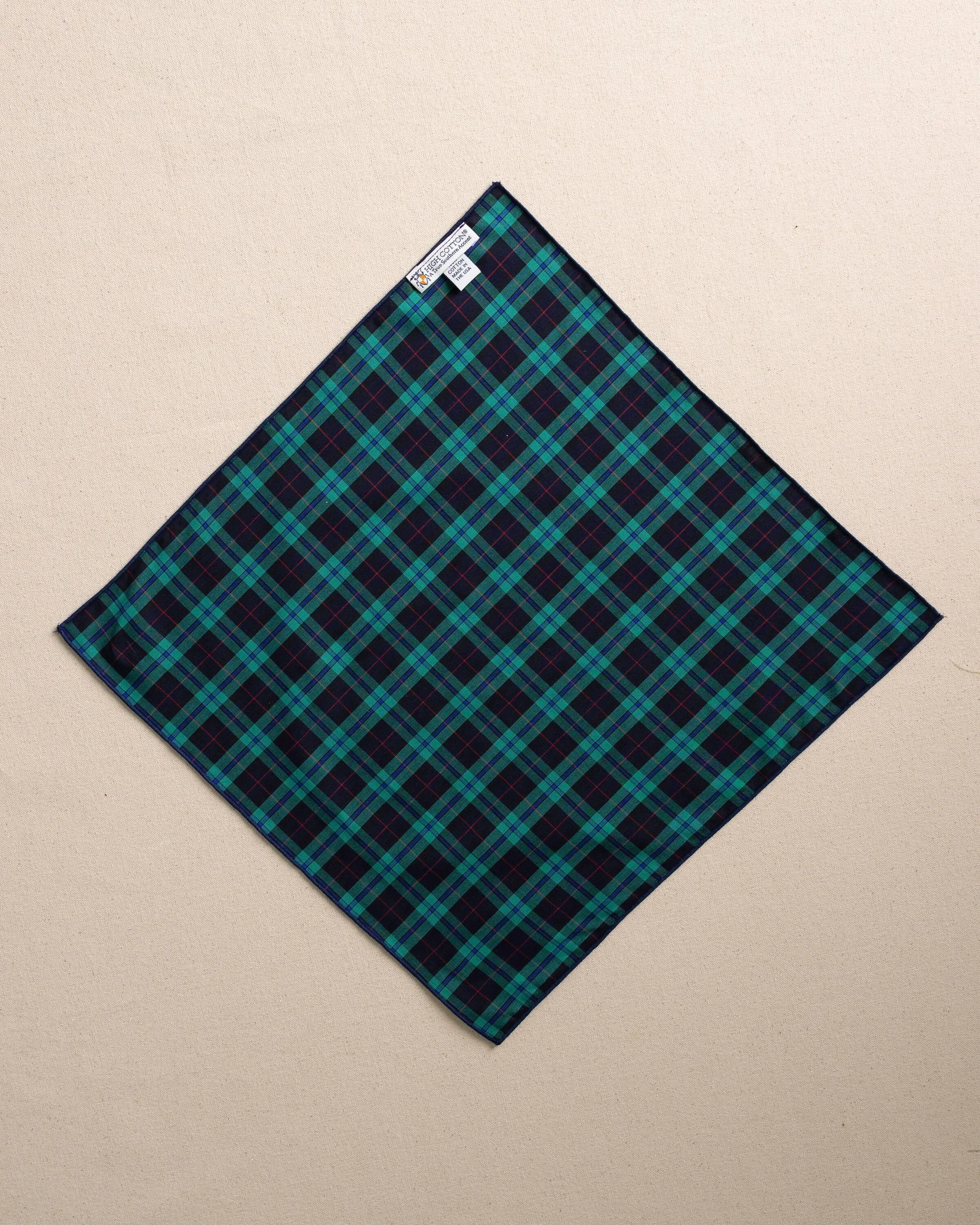 Macleod Tartan Pocket Square sold by Southern Tide product image thumbnail 5