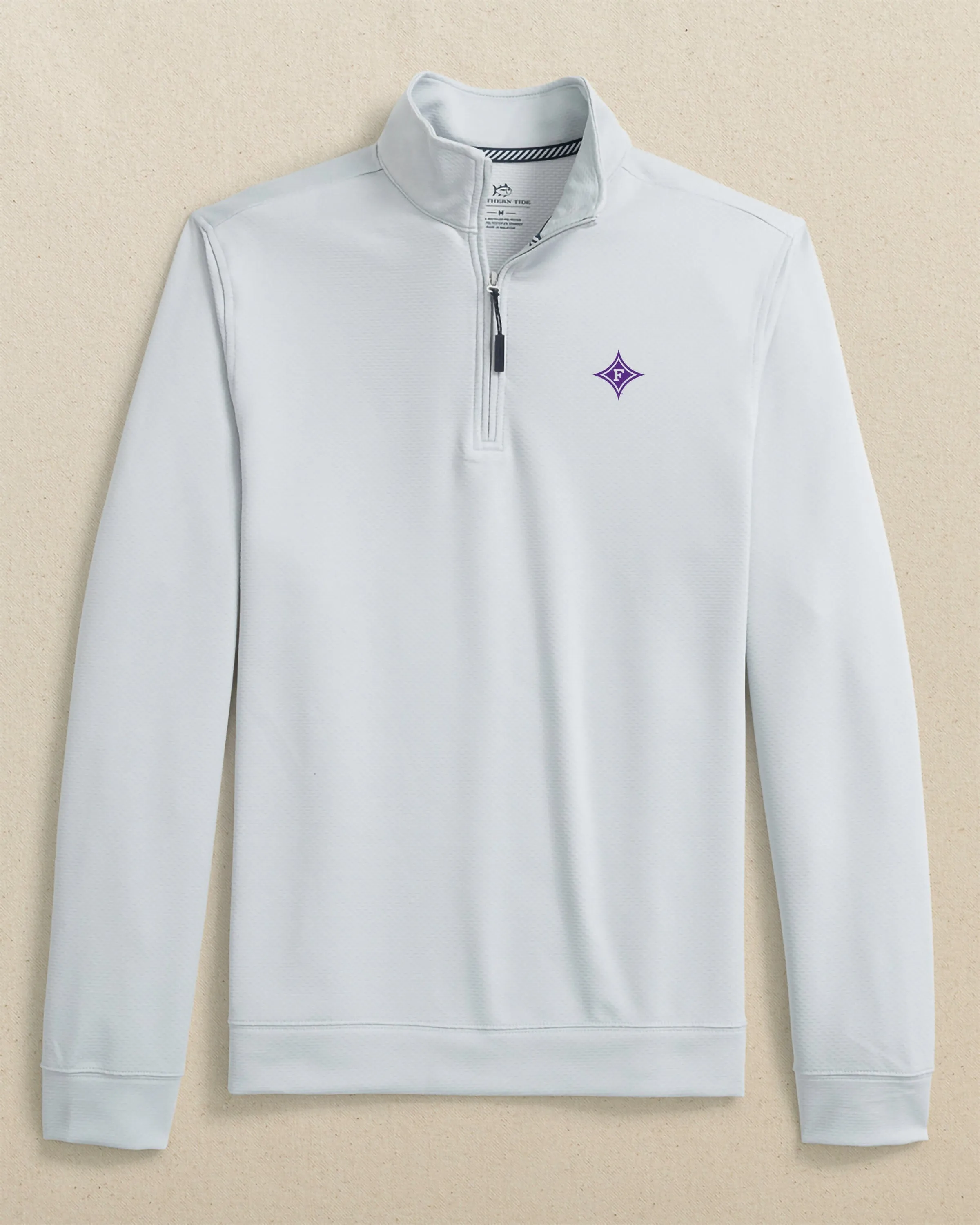 Furman Paladins Schooner Quarter Zip sold by Southern Tide