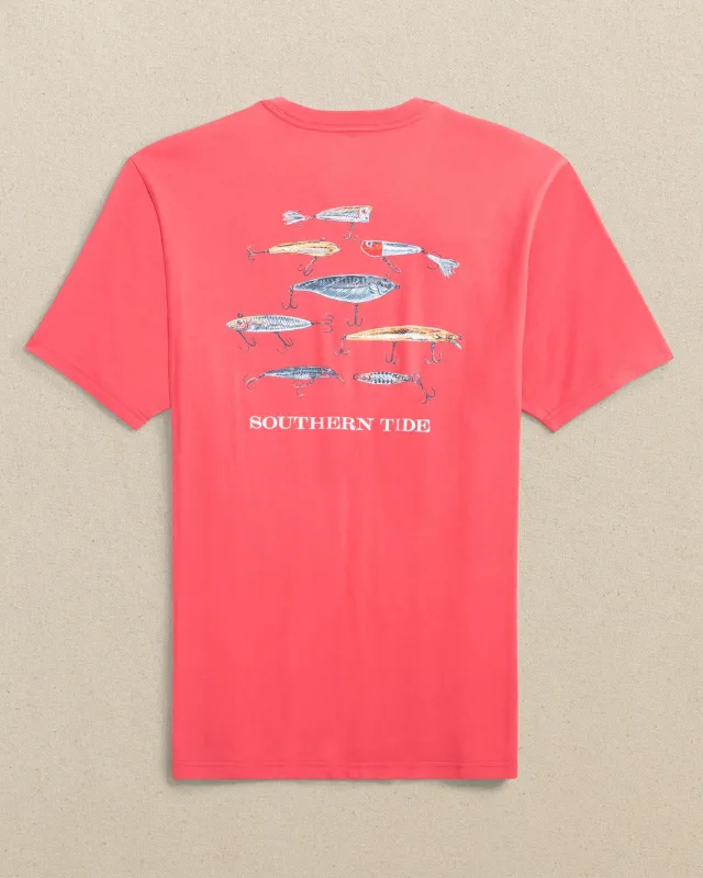 Saltwater Lures Short Sleeve T-Shirt sold by Southern Tide