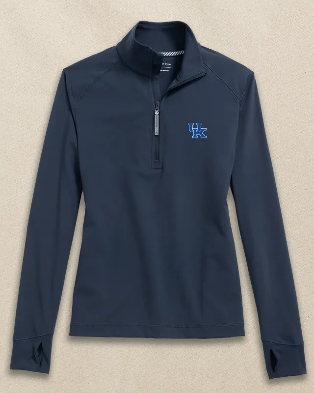 Kentucky Wildcats Women's Runaround Quarter Zip sold by Southern Tide