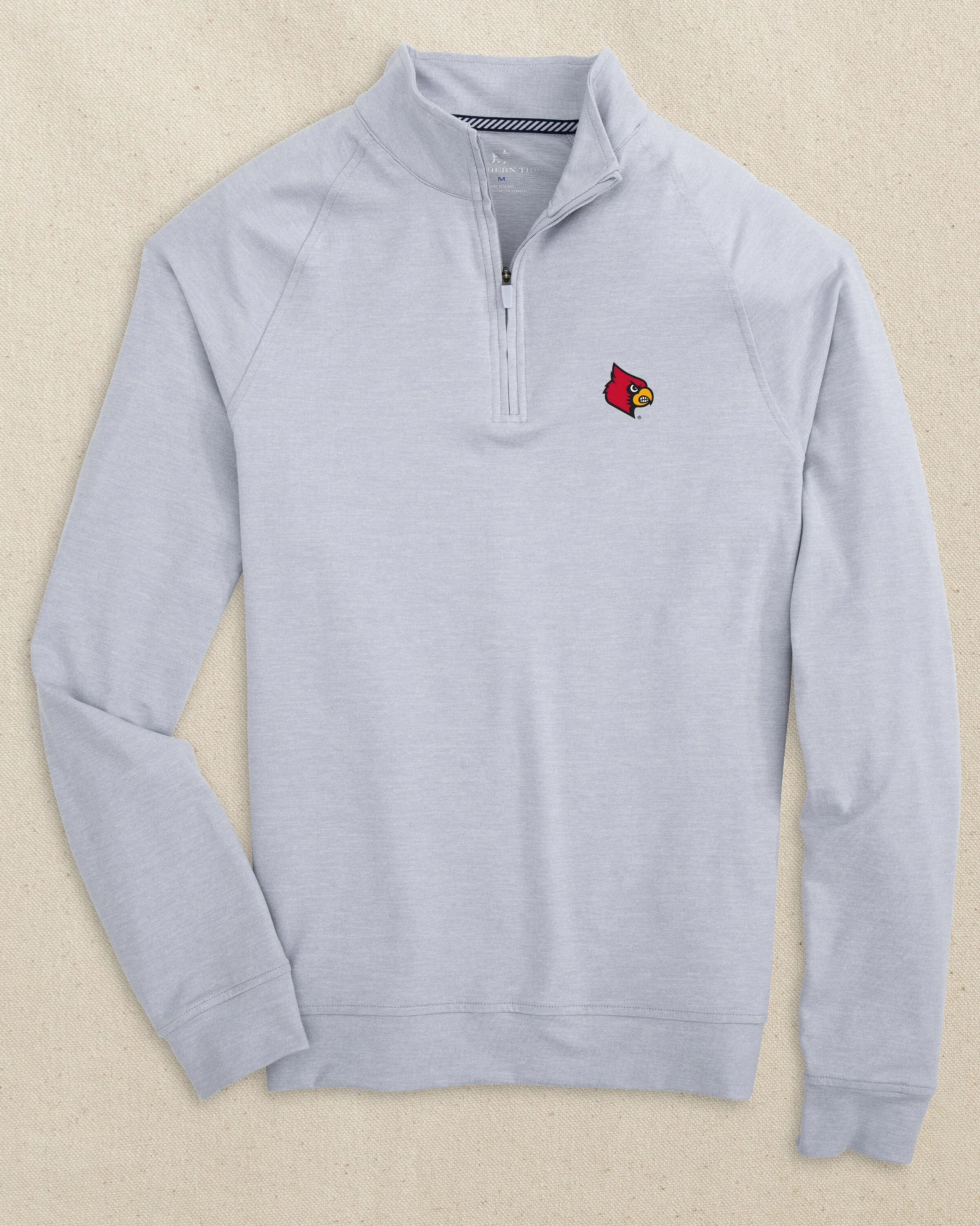 Louisville Cardinals Cruiser Quarter Zip sold by Southern Tide product image thumbnail 3