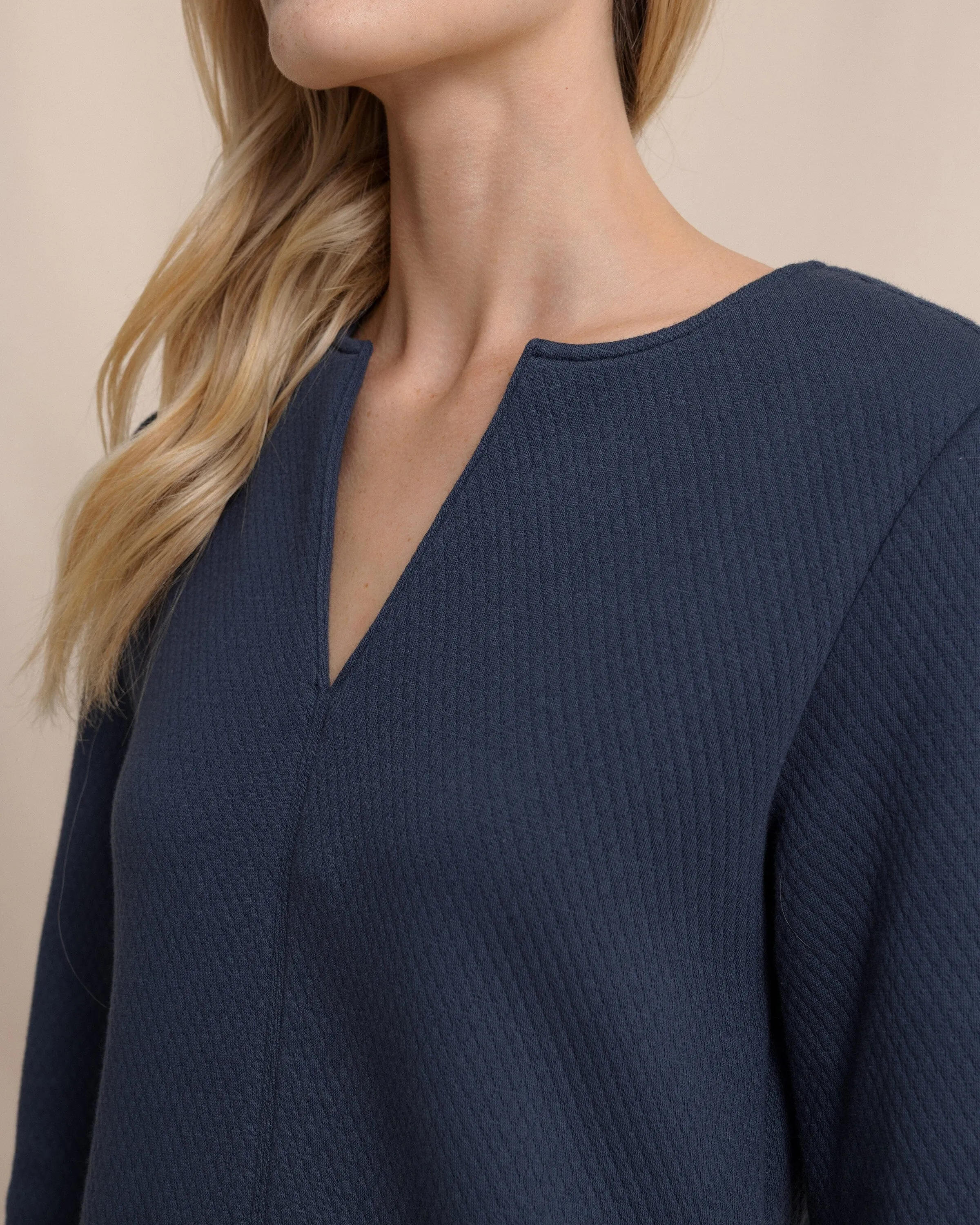 Cady Jacquard Dress - Dress Blue sold by Southern Tide product image thumbnail 4