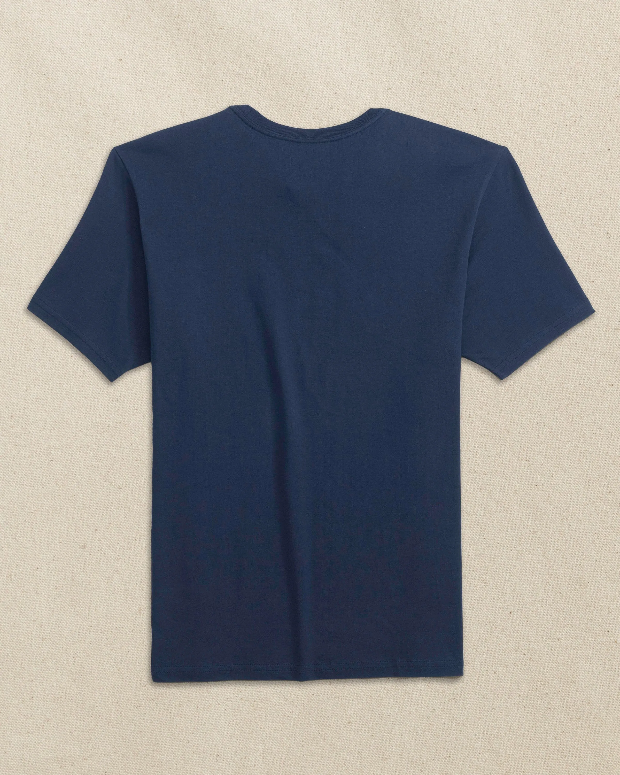 Embroidered Skipjack Short Sleeve T-Shirt - Navy and Red sold by Southern Tide product image thumbnail 2