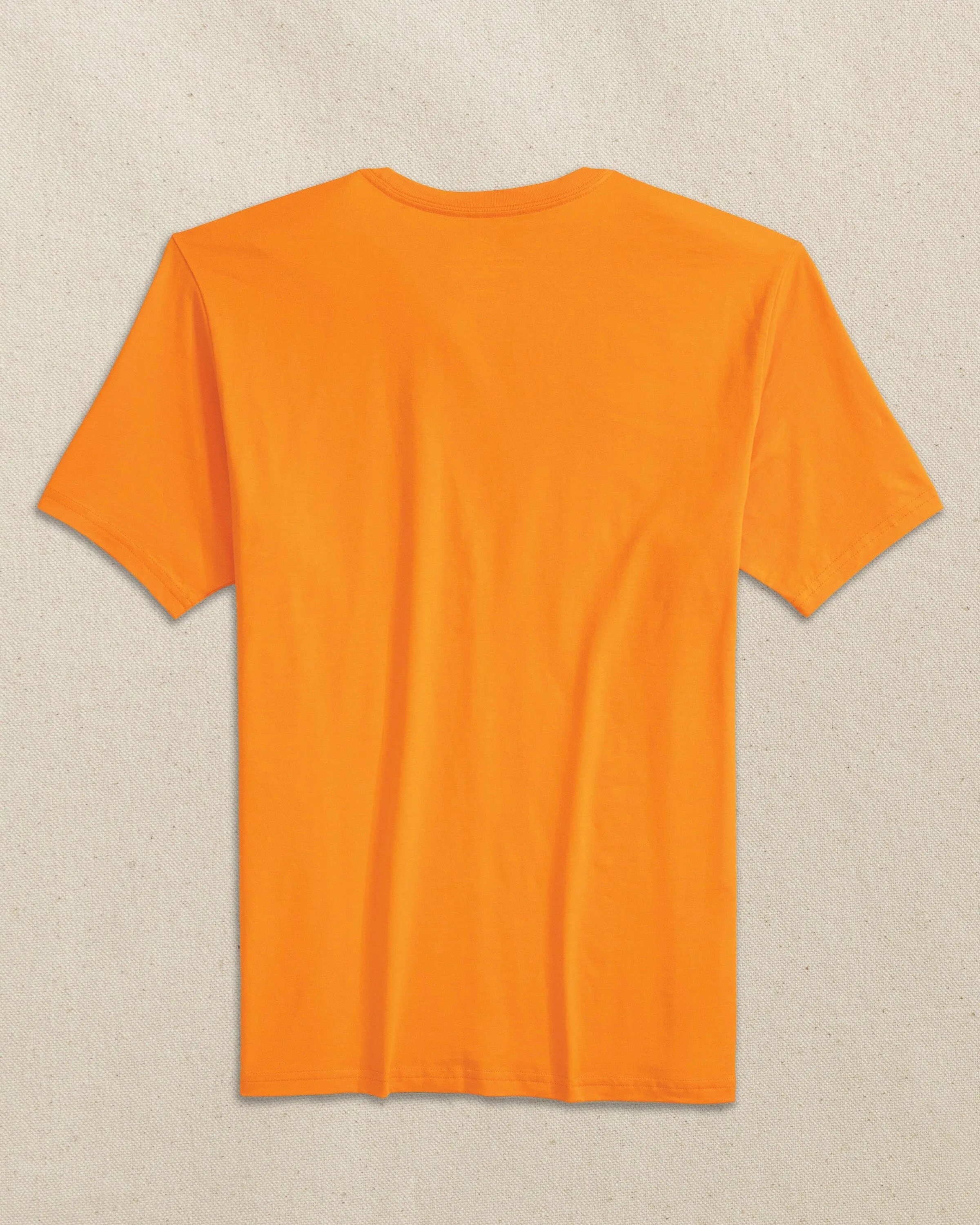 Embroidered Skipjack Short Sleeve T-Shirt - Orange and White sold by Southern Tide product image thumbnail 2