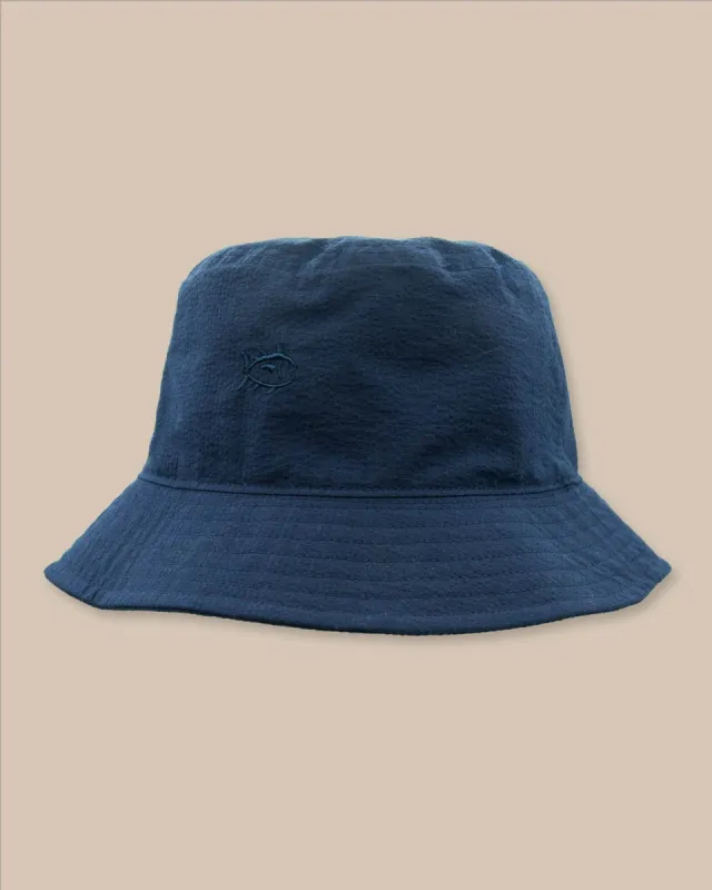 Sun Washed Seersucker Bucket Hat made by Southern Tide