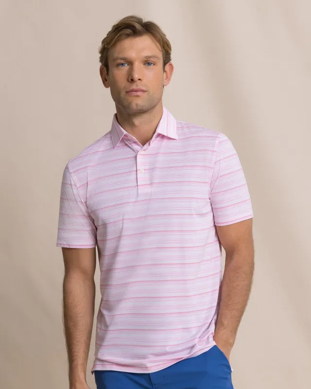 Driver Wild Winds Stripe Polo made by Southern Tide