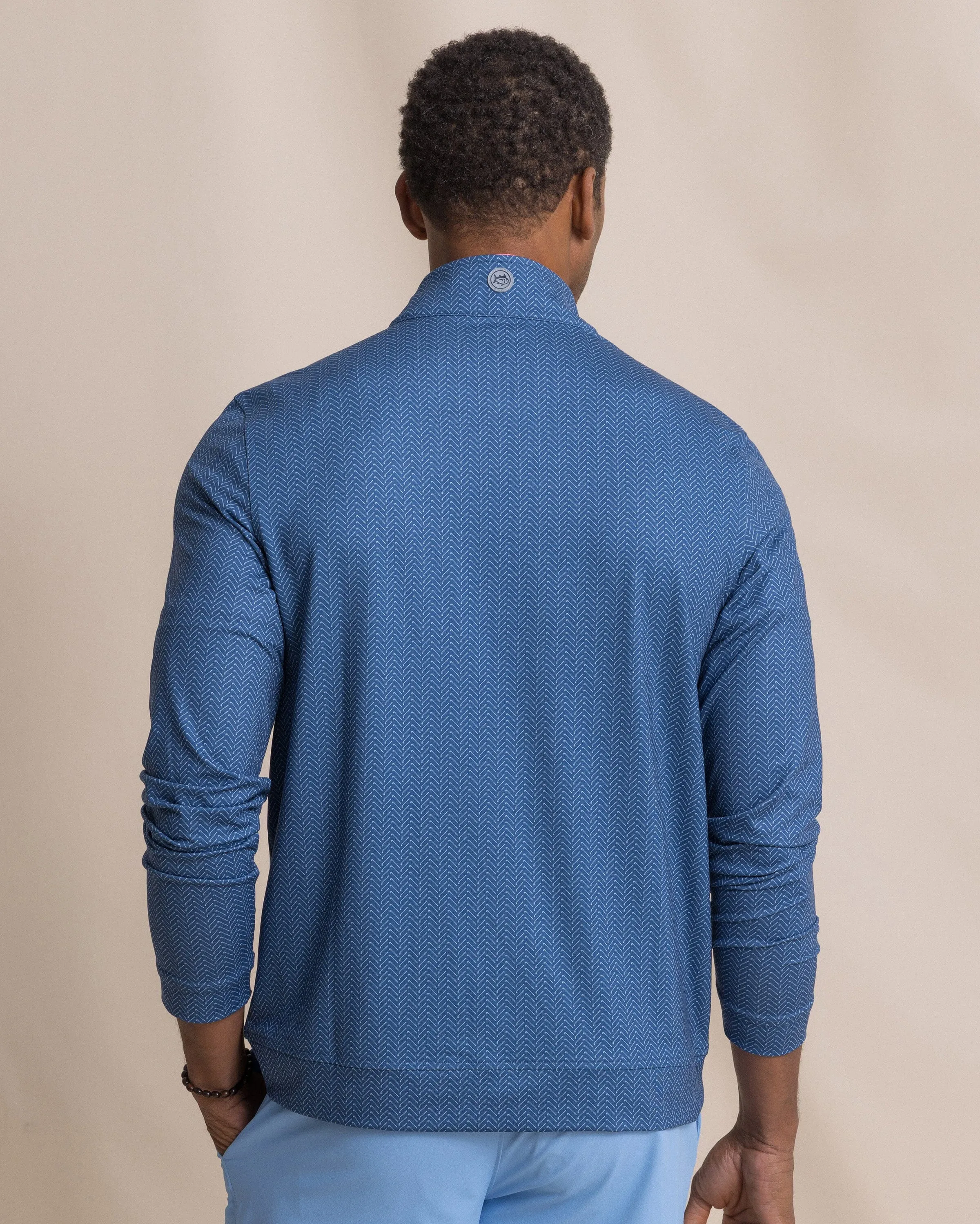 Cruiser Raise The Par Printed Quarter Zip sold by Southern Tide product image thumbnail 5