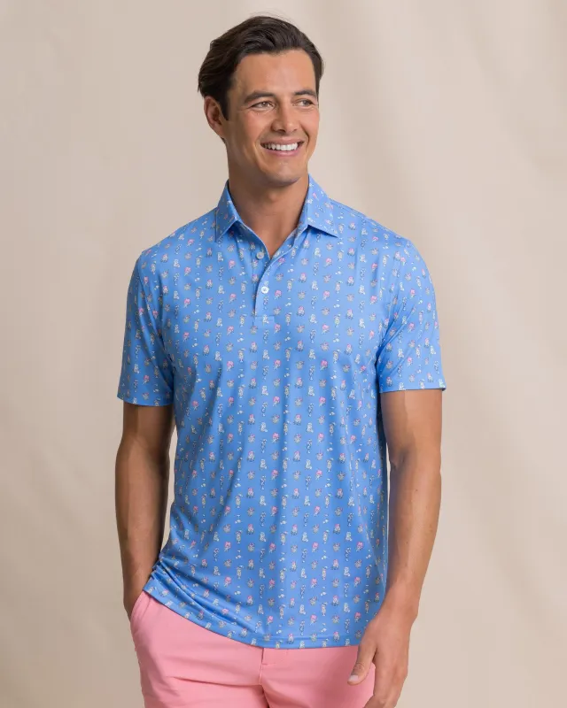 Driver Tropical Drink Printed Polo sold by Southern Tide