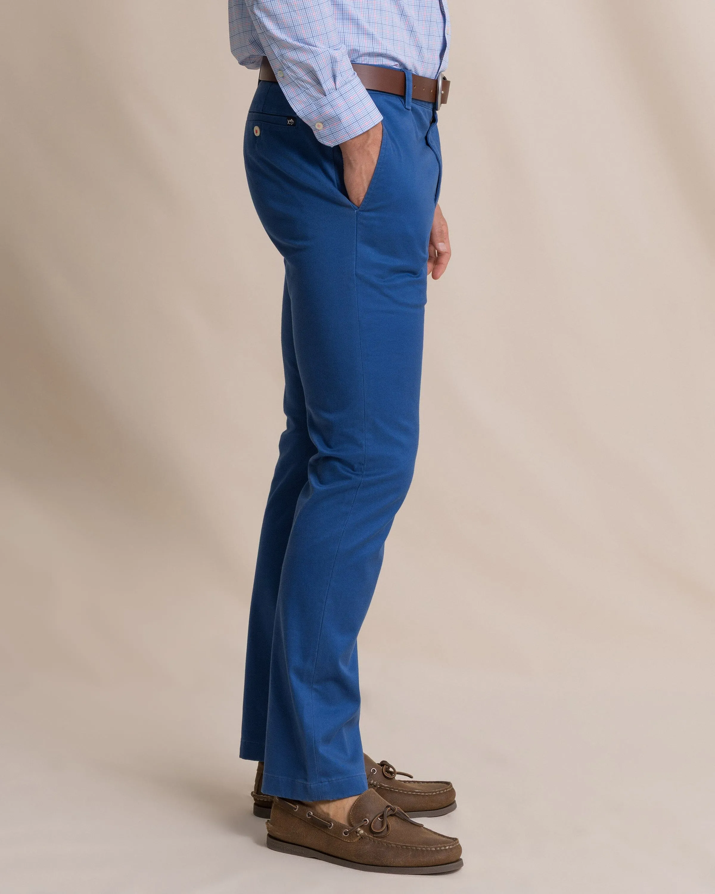 Channel Marker Stretch Chino Pant - Nautical Blue sold by Southern Tide product image thumbnail 5