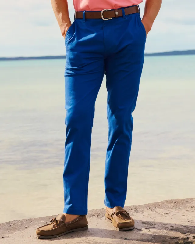 Channel Marker Stretch Chino Pant - Nautical Blue made by Southern Tide
