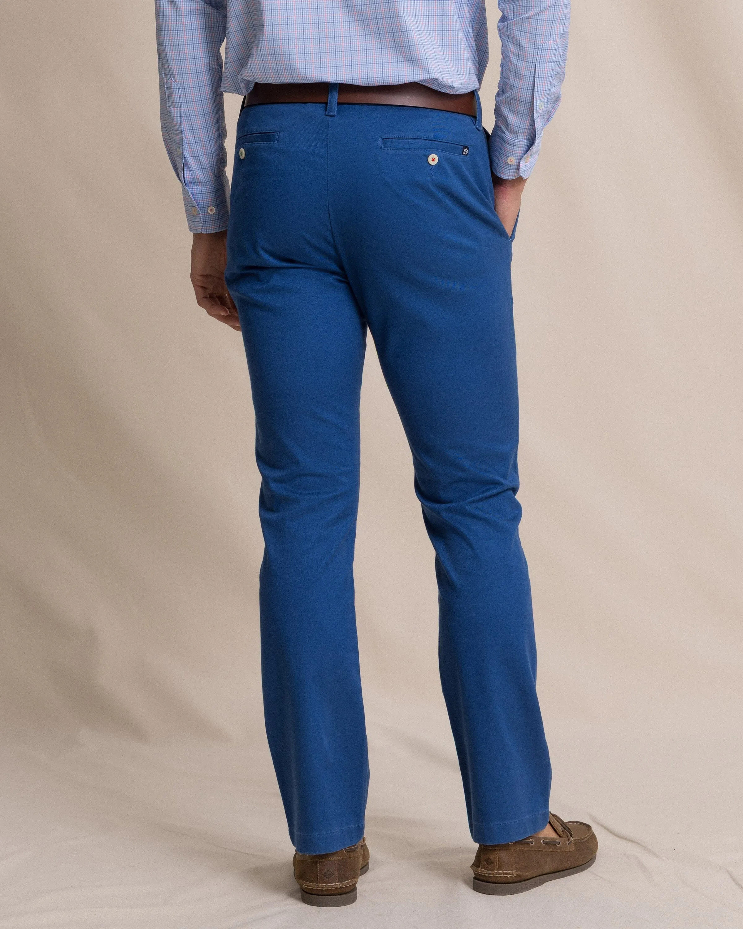 Channel Marker Stretch Chino Pant - Nautical Blue sold by Southern Tide product image thumbnail 2