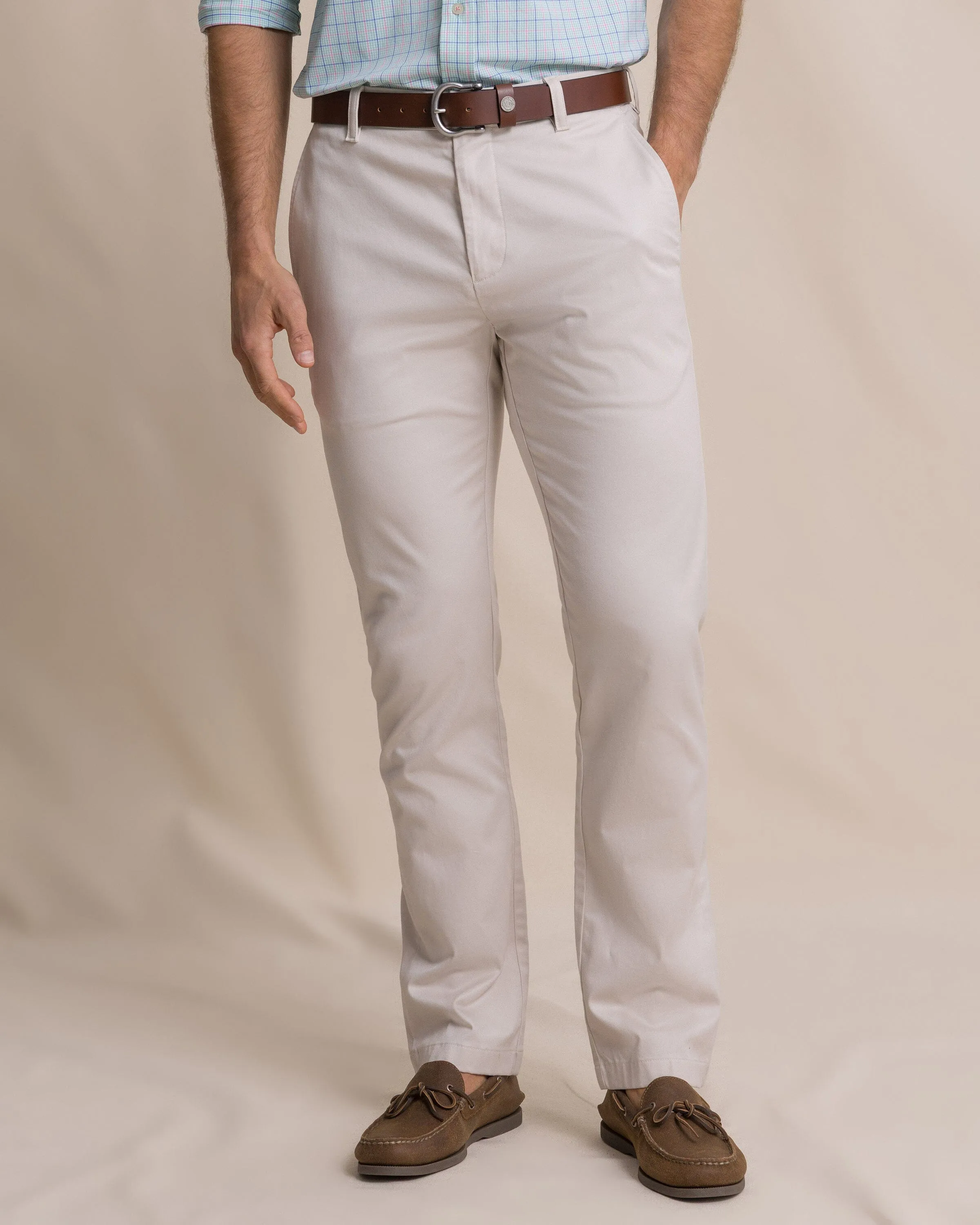 Channel Marker Stretch Chino Pant - Stone sold by Southern Tide