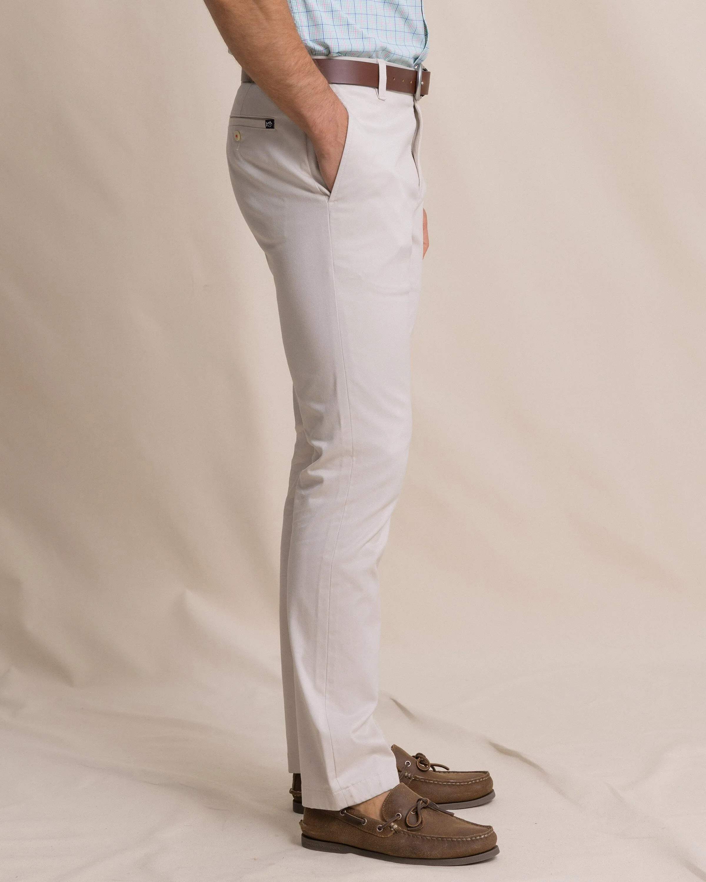 Channel Marker Stretch Chino Pant - Stone sold by Southern Tide product image thumbnail 4