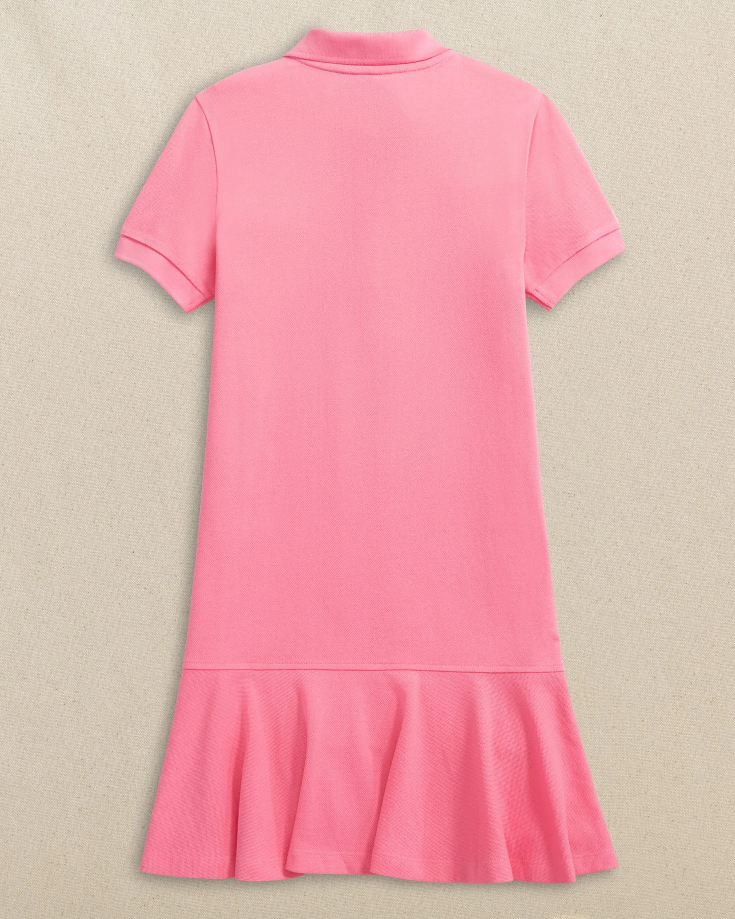 Skipjack Dropwaist Polo Dress - Sea Pink sold by Southern Tide product image thumbnail 4
