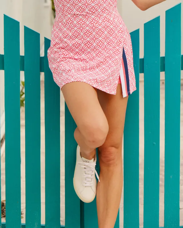 Amber Printed Active Skort made by Southern Tide