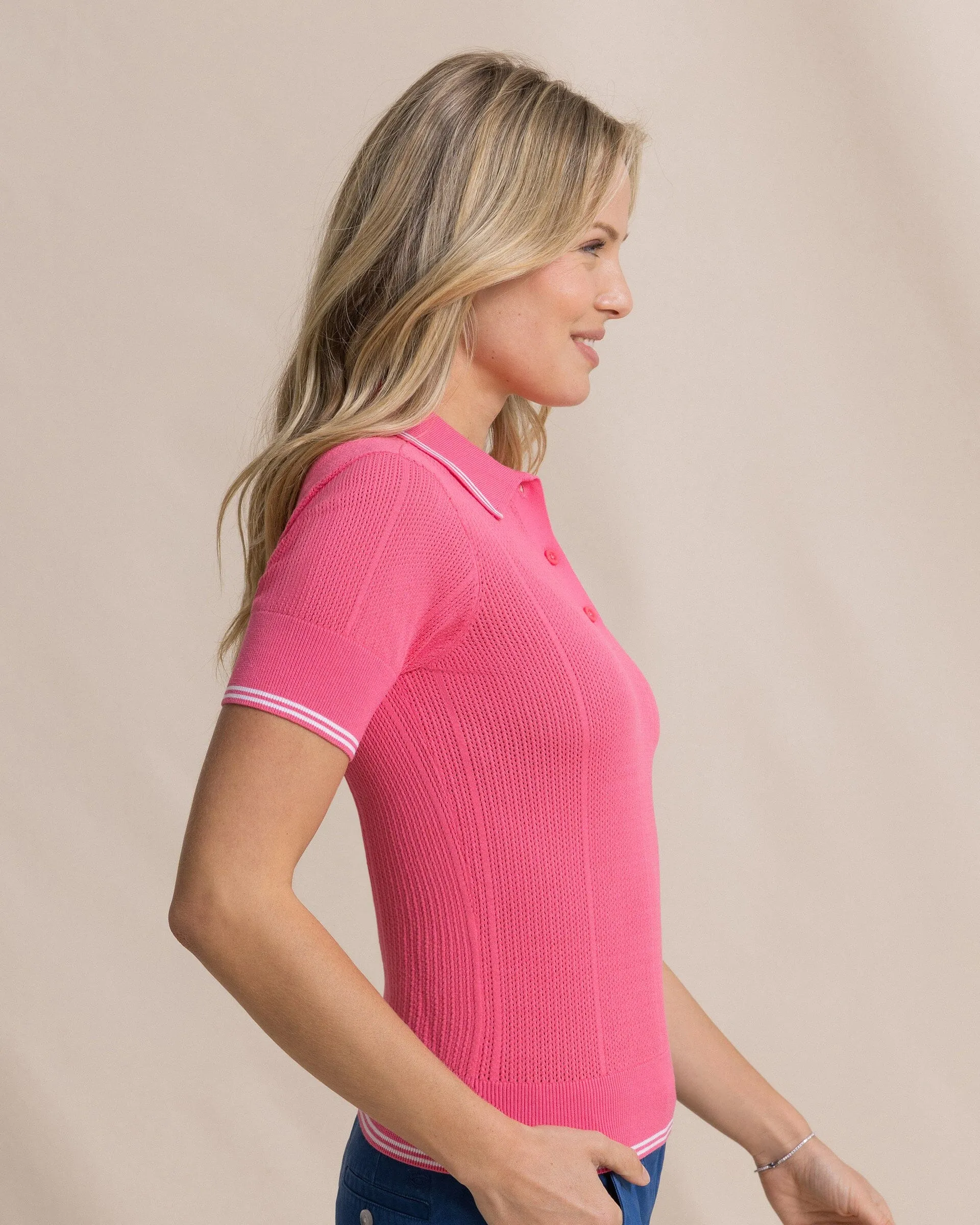 Evi Polo Sweater sold by Southern Tide product image thumbnail 4