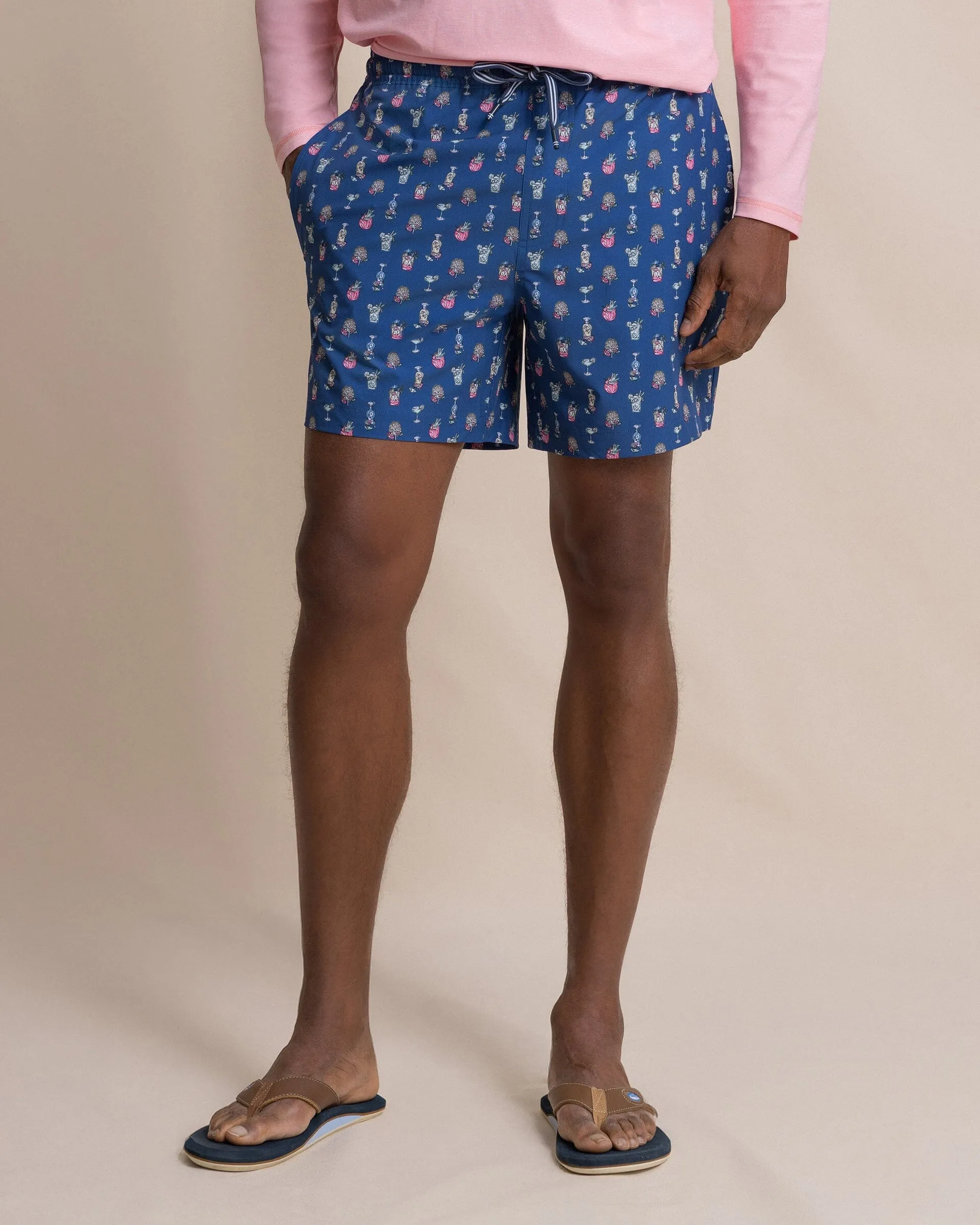 Tropical Tango Maritime Swim Trunk sold by Southern Tide