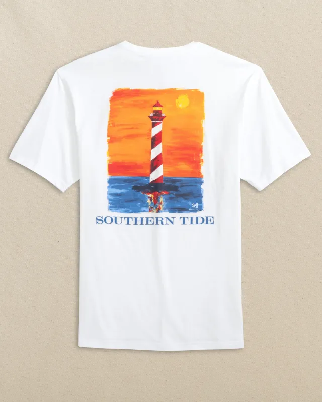 Lighthouse Short Sleeve T-Shirt made by Southern Tide