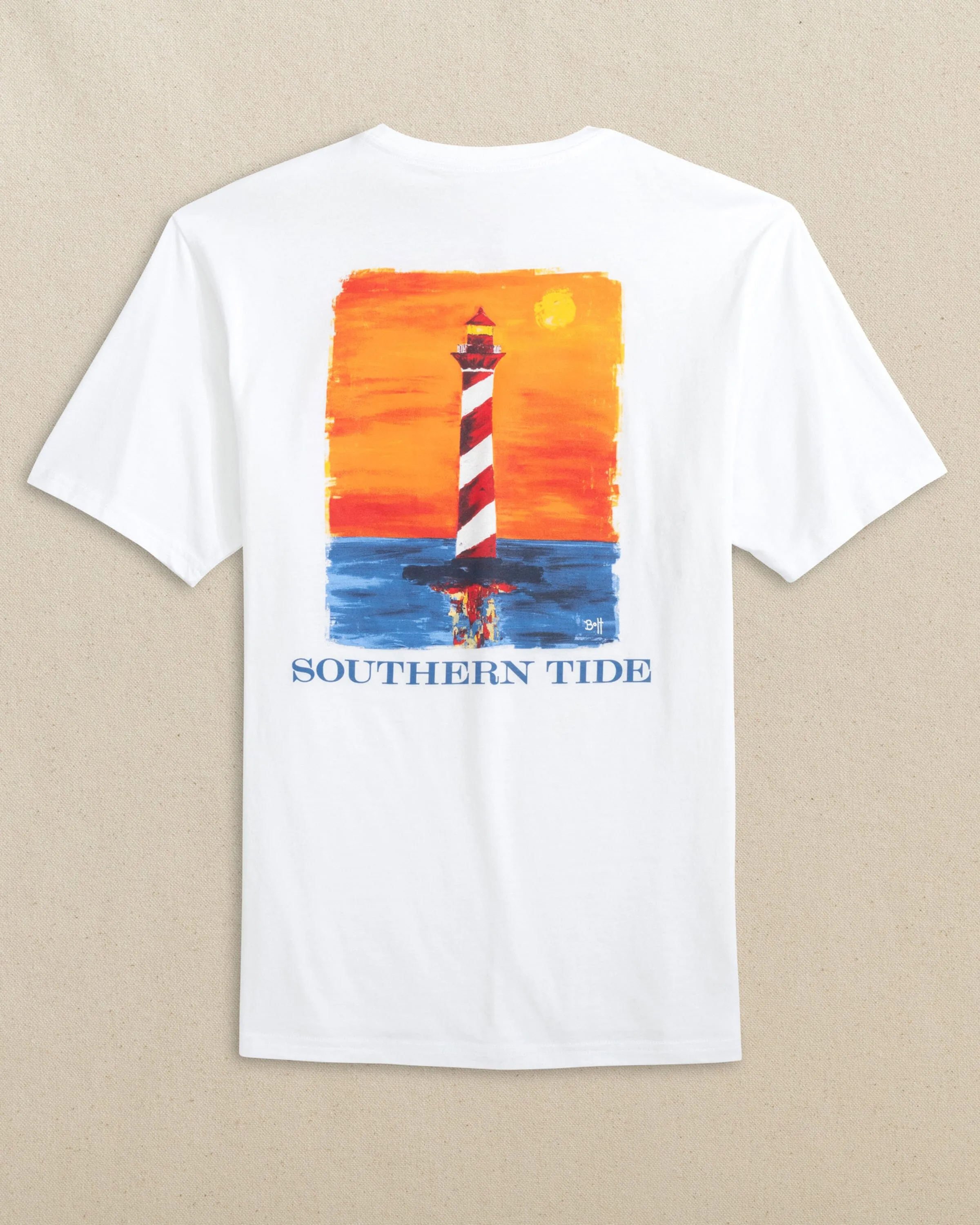 Lighthouse Short Sleeve T-Shirt sold by Southern Tide