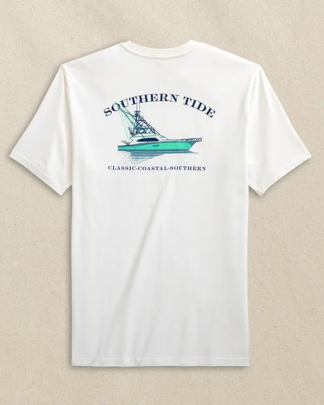 Fishing Boat Short Sleeve T-Shirt sold by Southern Tide